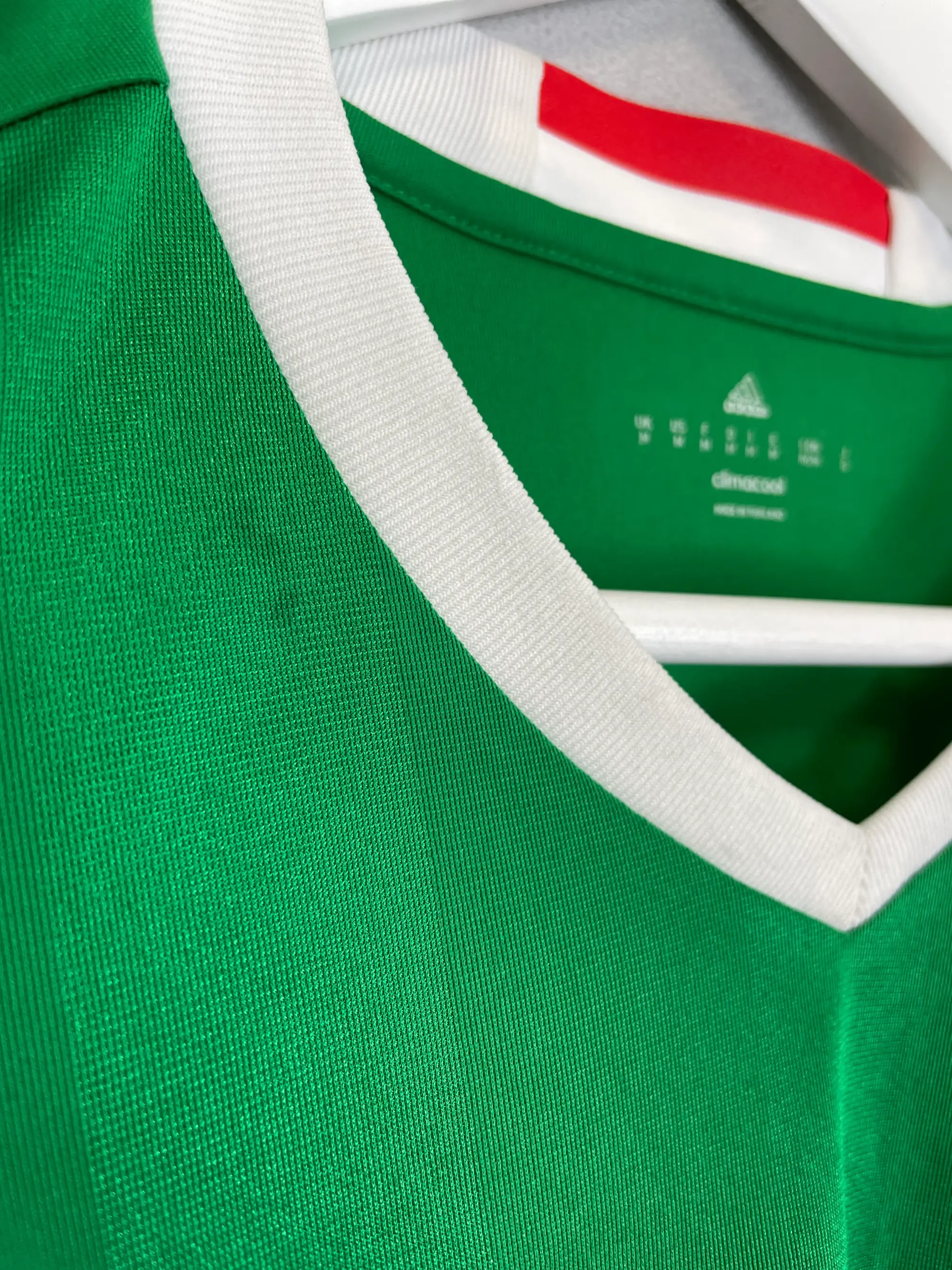 CULT KITS - 2016/17 MEXICO MARQUEZ #4 L/S HOME SHIRT (M) ADIDAS