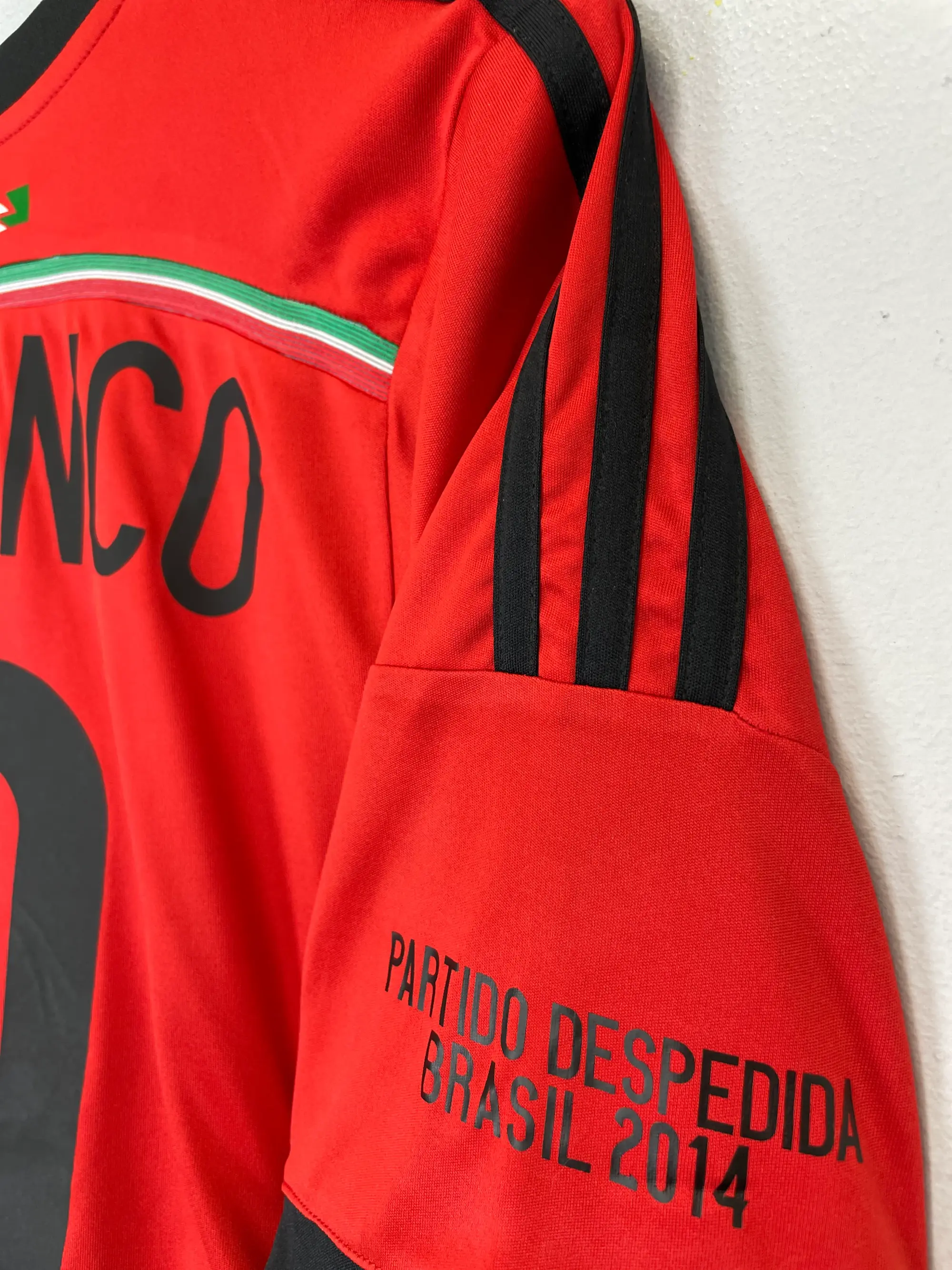 CULT KITS - 2014/15 MEXICO BLANCO #10 *TRIBUTE* AWAY SHIRT (S) ADIDAS