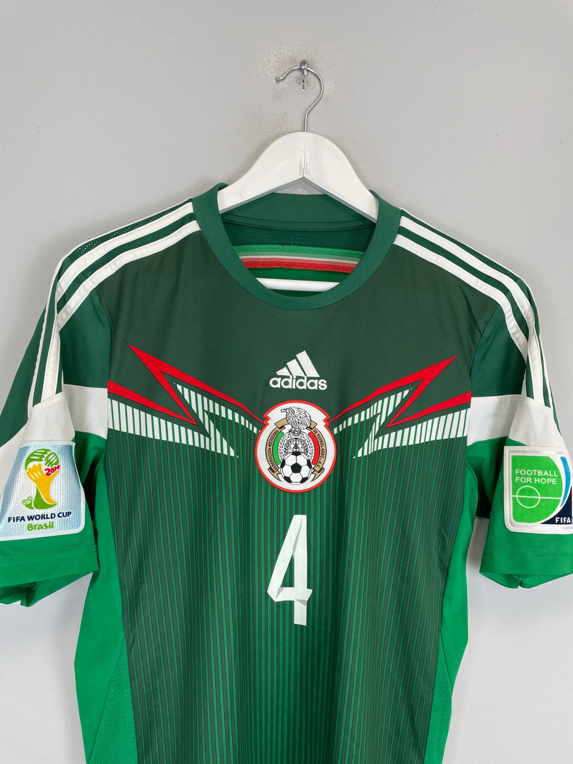 CULT KITS - 2014/15 MEXICO R.MARQUEZ #4 HOME SHIRT (S) ADIDAS