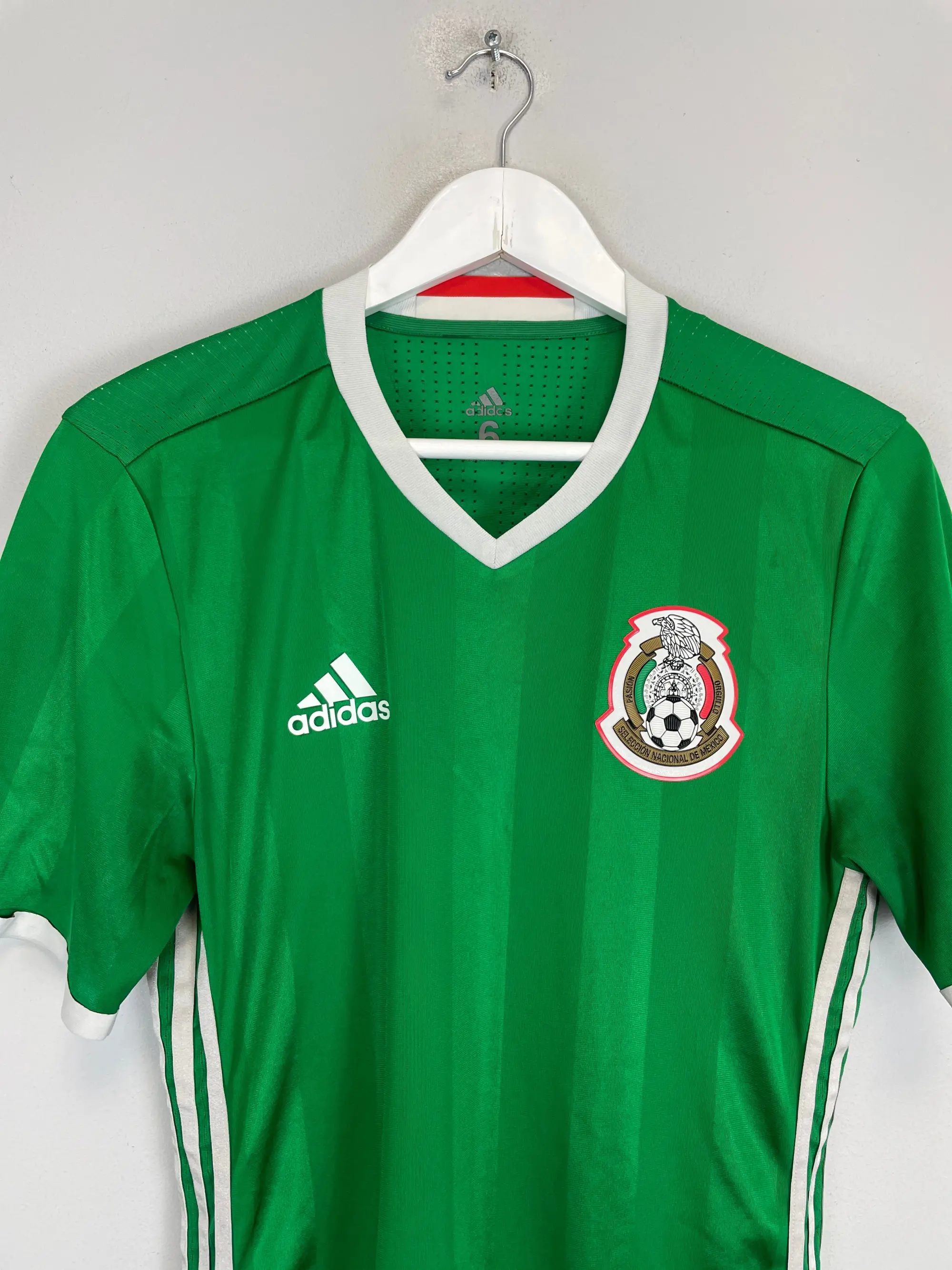 CULT KITS - 2016/17 MEXICO *PLAYER ISSUE* HOME SHIRT (M) ADIDAS