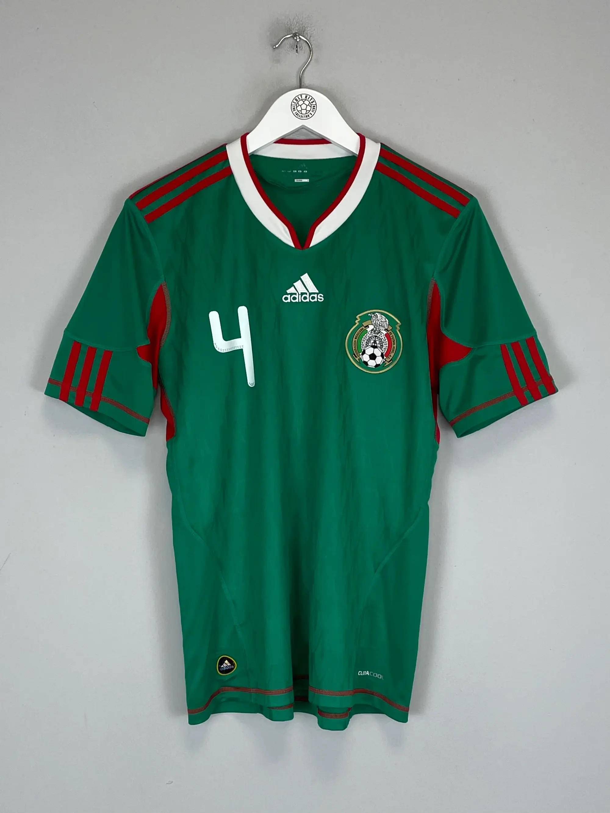 CULT KITS - 2010/11 MEXICO MARQUEZ #4 HOME SHIRT (S) ADIDAS