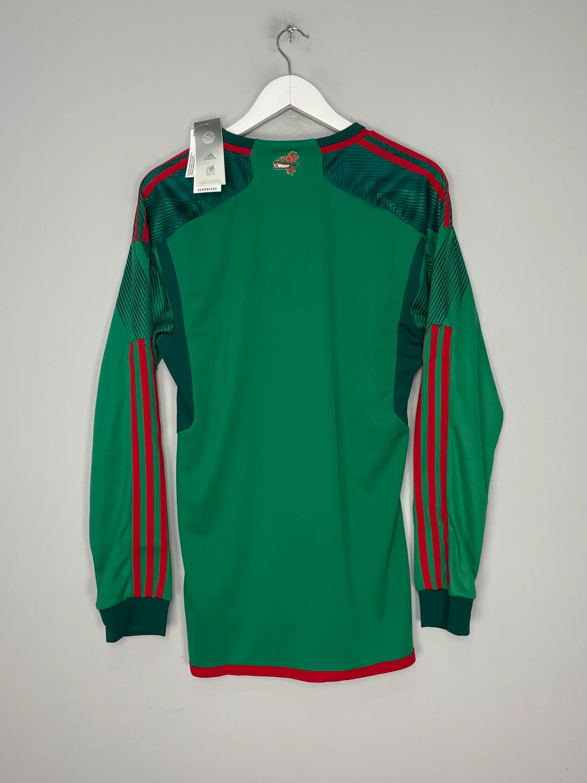 CULT KITS - 2022/23 MEXICO *BNIB* L/S HOME SHIRT (M) ADIDAS