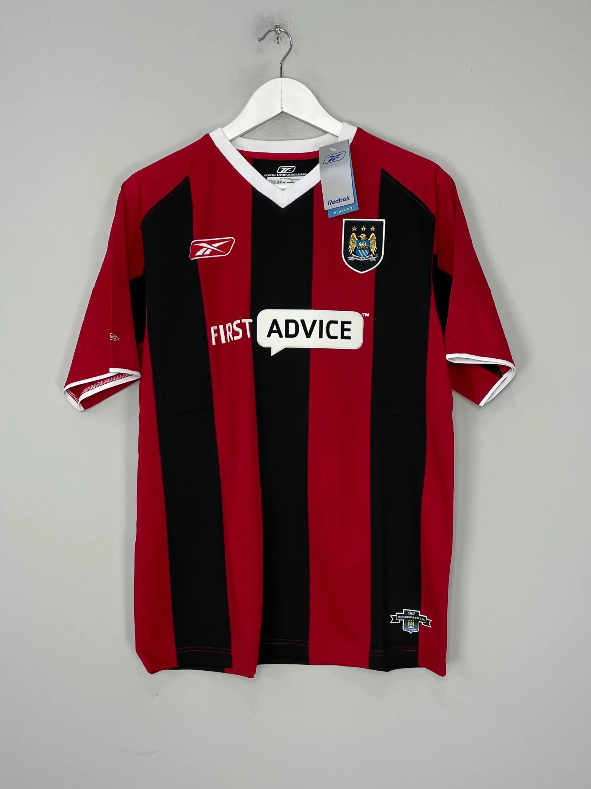 CULT KITS - 2003/04 MANCHESTER CITY *BNWT* AWAY SHIRT (XS) REEBOK