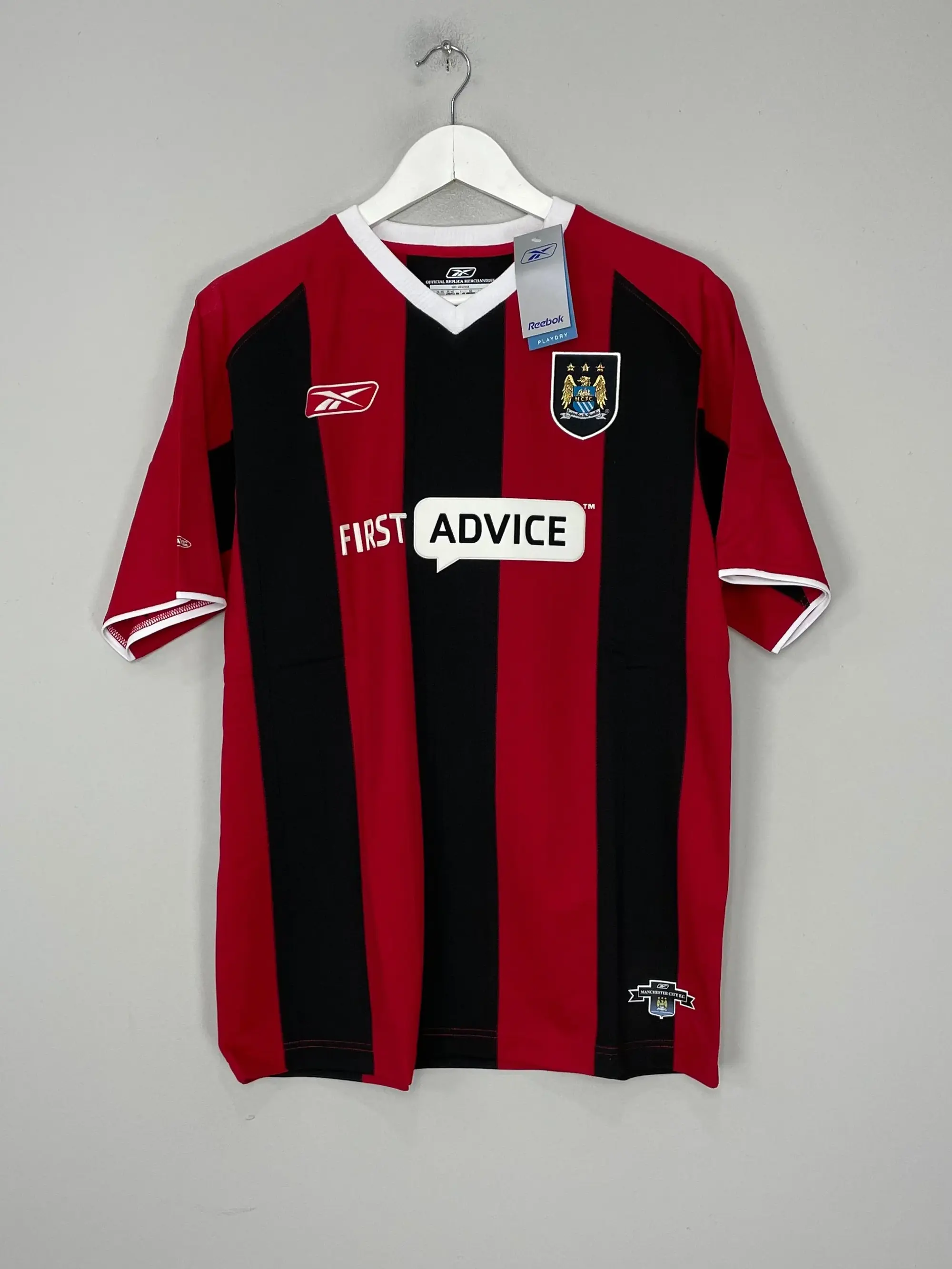CULT KITS - 2003/04 MANCHESTER CITY *BNWT* AWAY SHIRT (S) REEBOK