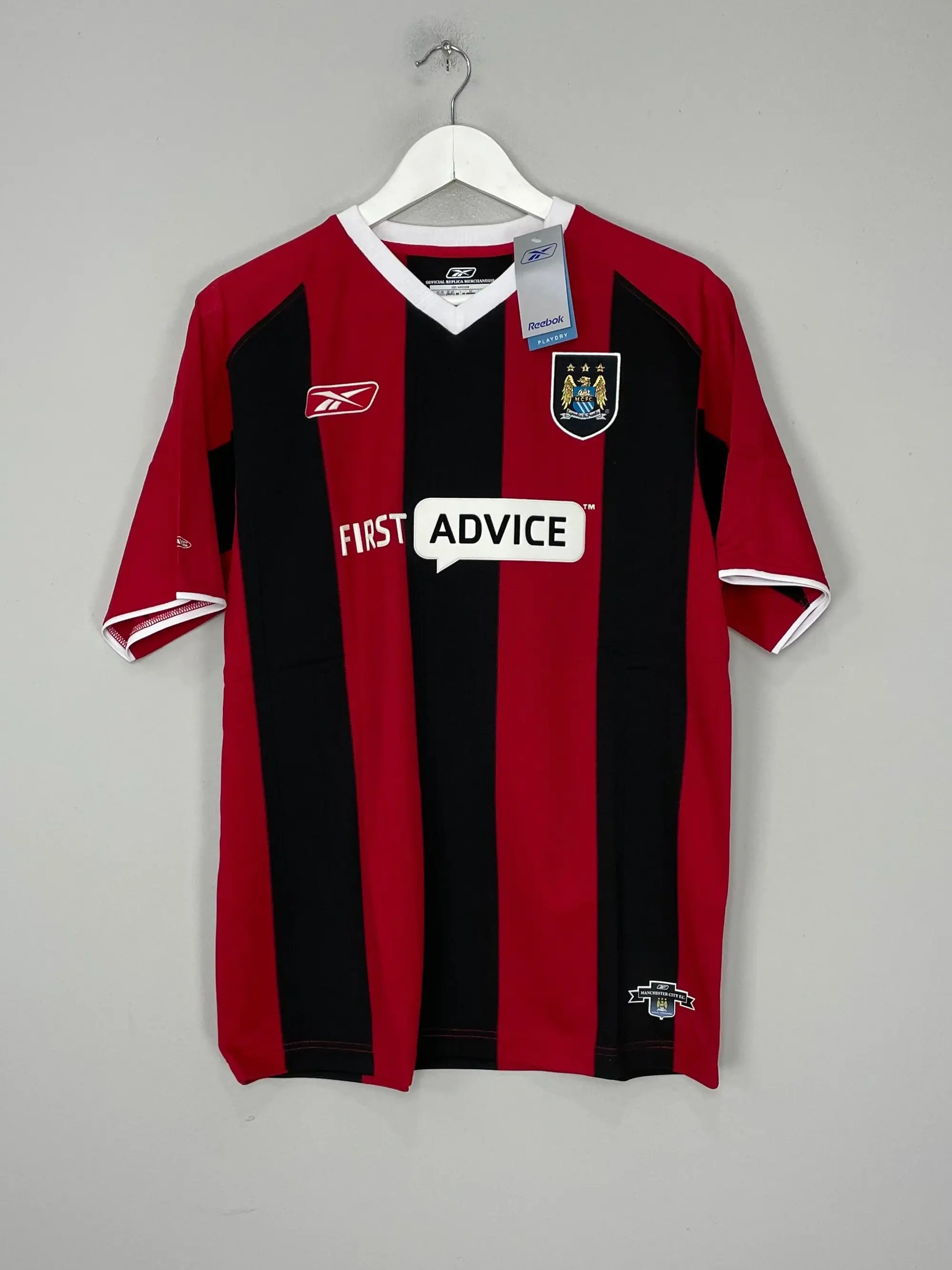 CULT KITS - 2003/04 MANCHESTER CITY *BNWT* AWAY SHIRT (M) REEBOK