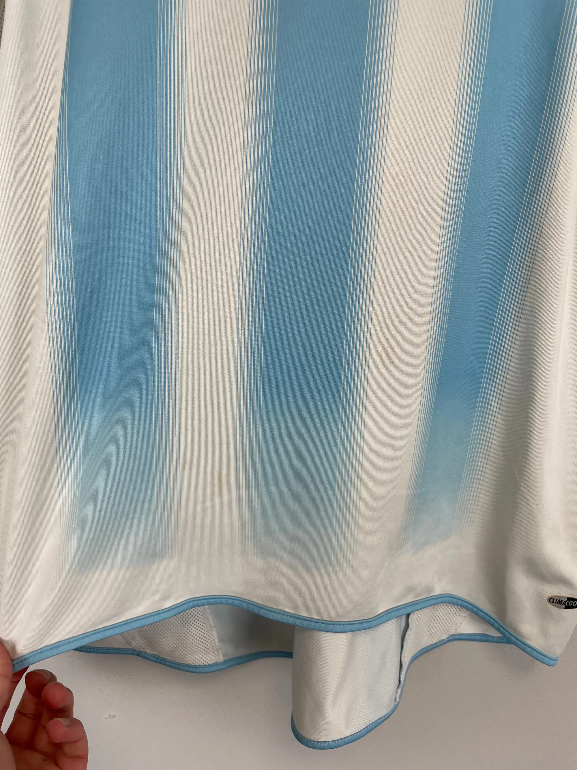 CULT KITS - 2008/09 MARSEILLE BEN ARFA #20 HOME SHIRT (XL) ADIDAS