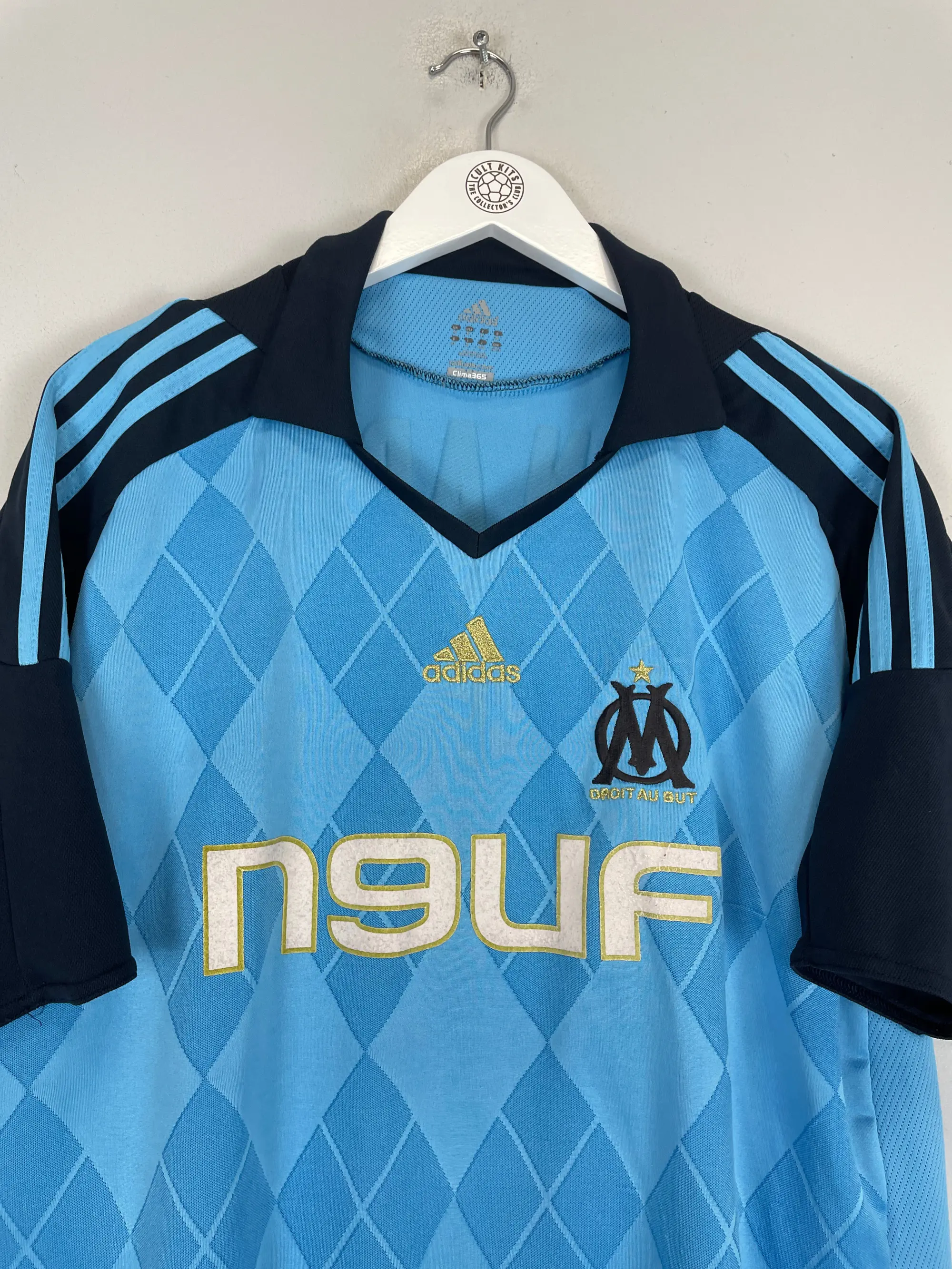 CULT KITS - 2008/09 MARSEILLE BEN ARFA #20 HOME SHIRT (XL) ADIDAS