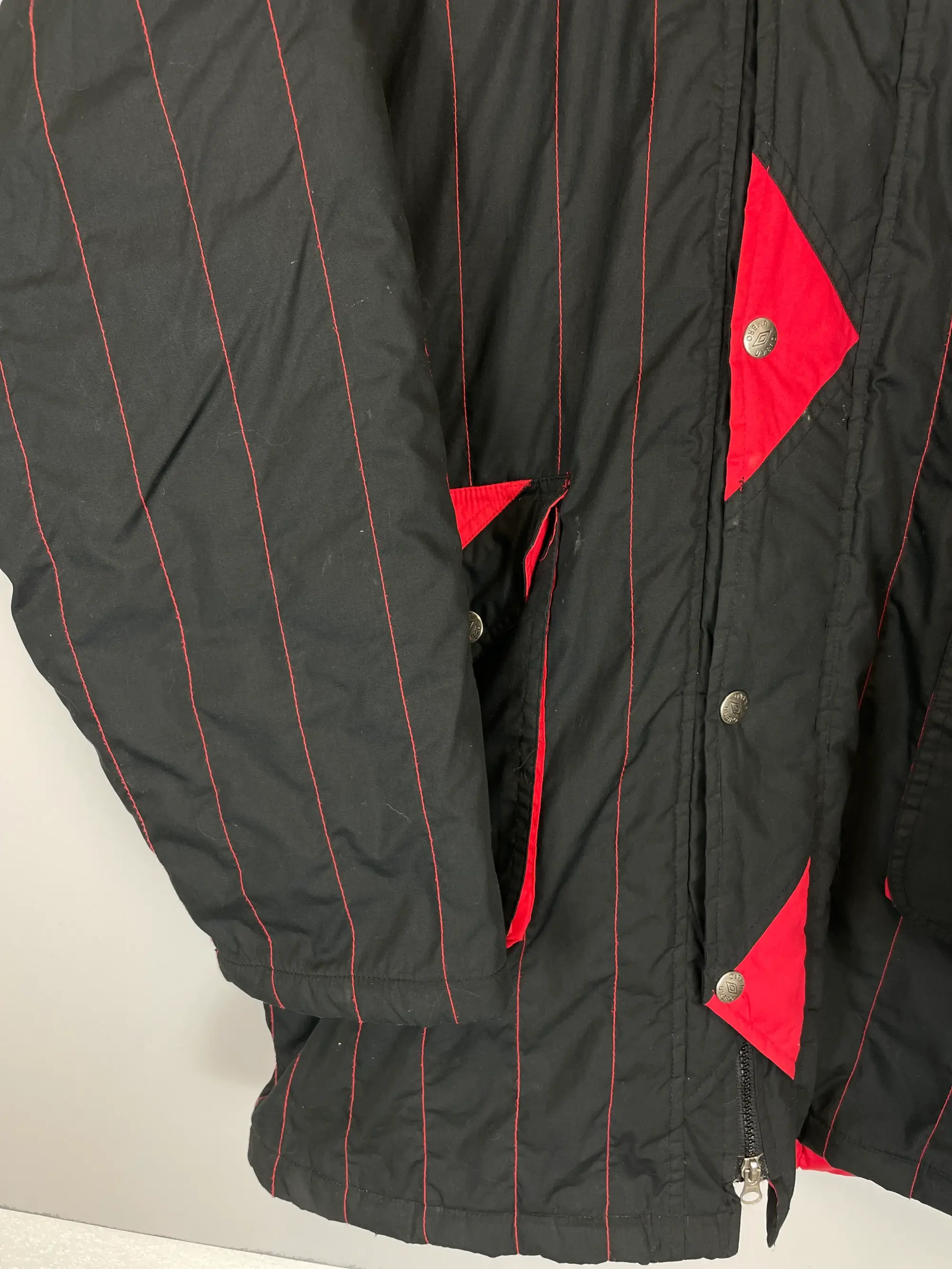 CULT KITS - 1993/94 UMBRO BENCH COAT (XL) UMBRO