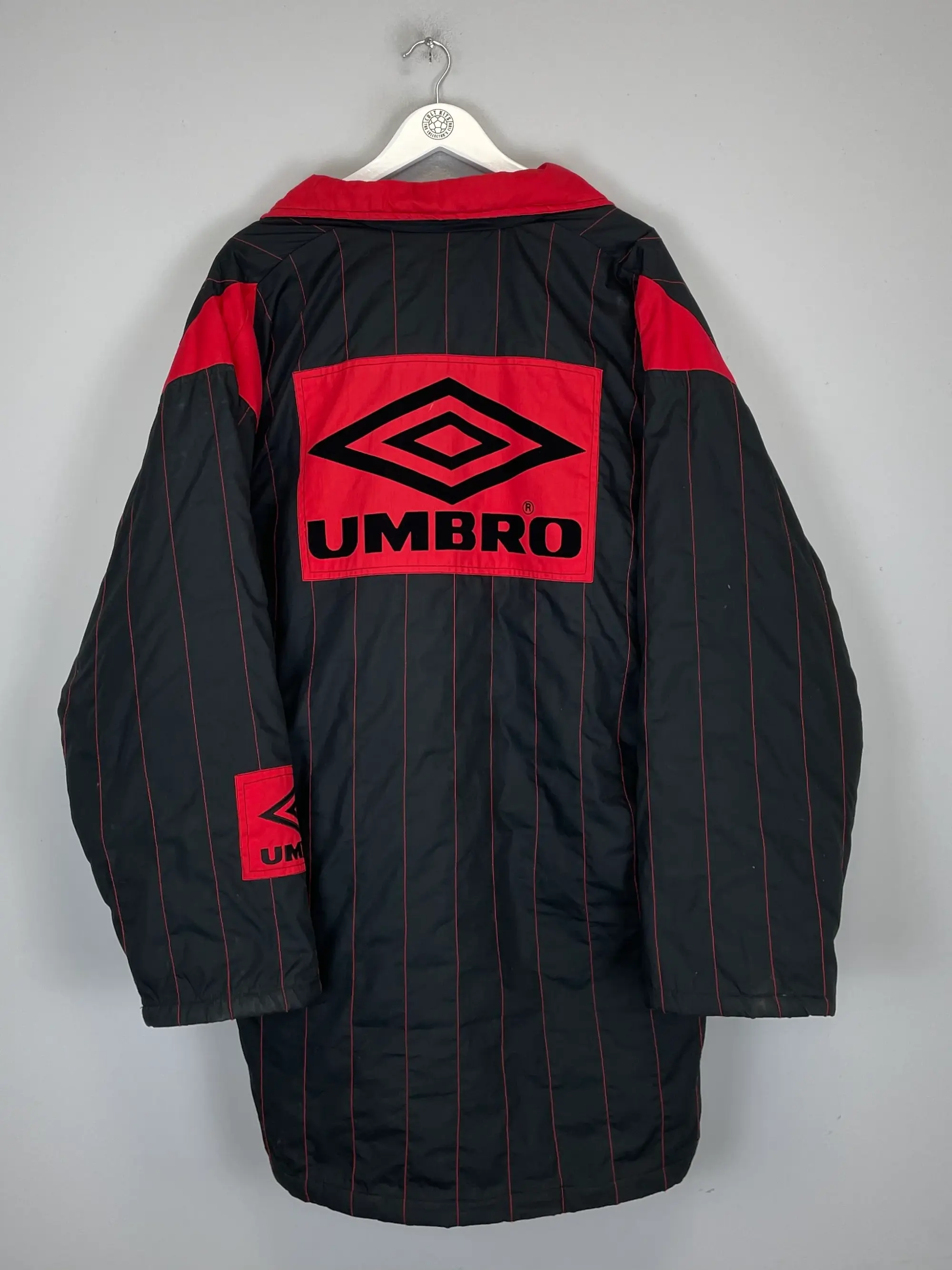CULT KITS - 1993/94 UMBRO BENCH COAT (XL) UMBRO