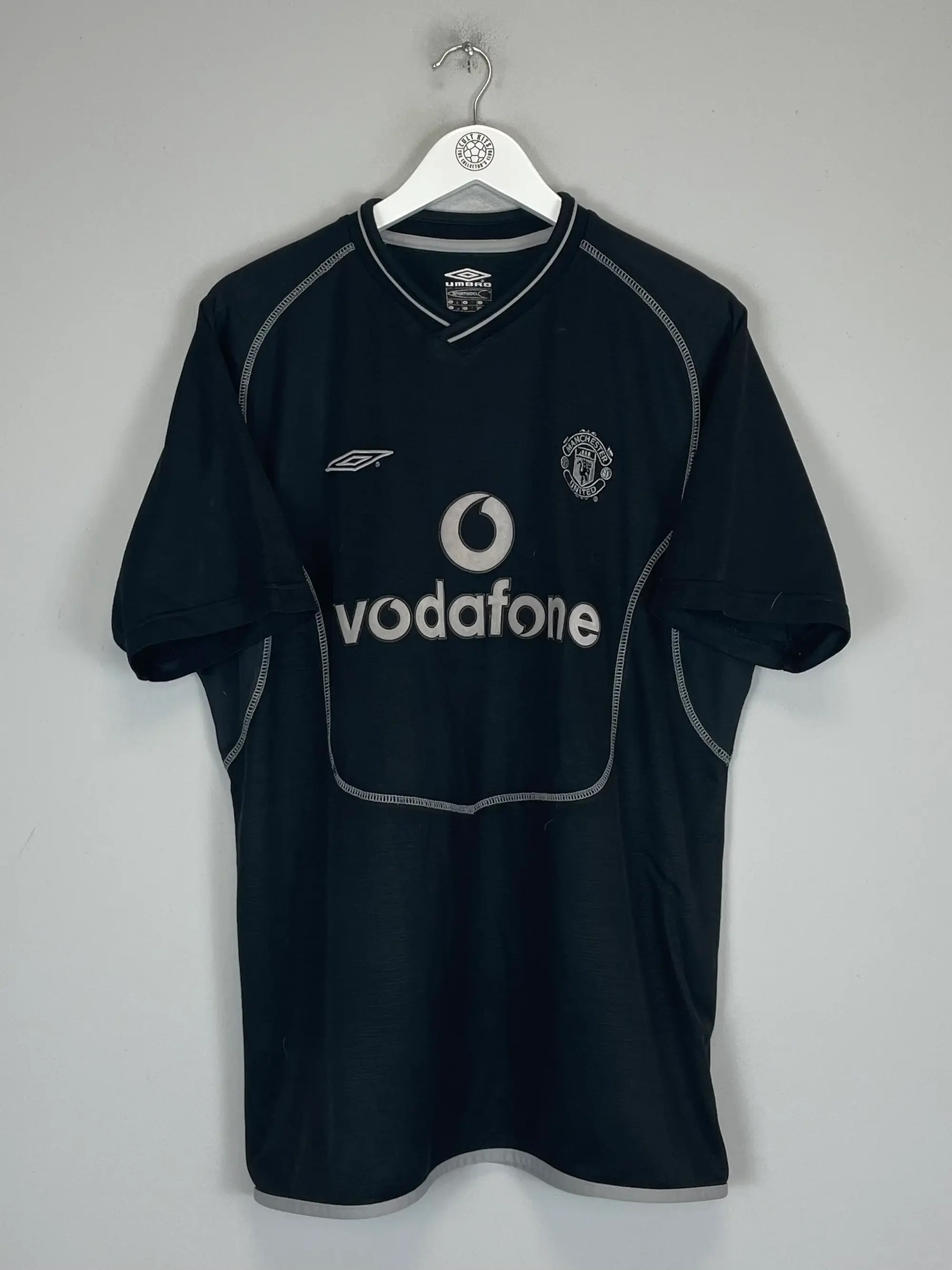 CULT KITS - 2000/01 MANCHESTER UNITED BARTHEZ #1 GK SHIRT (L) UMBRO