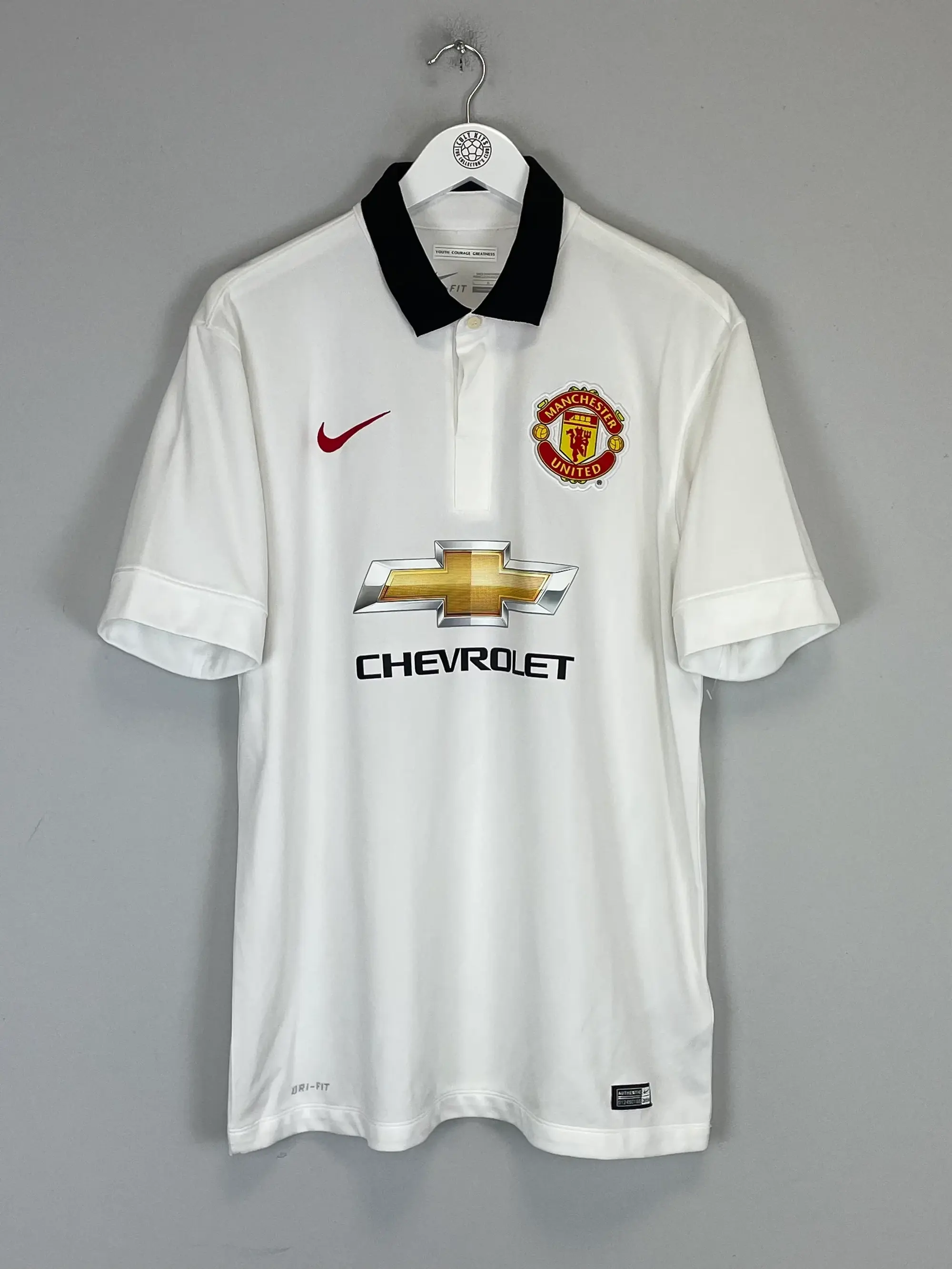 CULT KITS - 2014/15 MANCHESTER UNITED ROONEY #10 AWAY SHIRT (L) NIKE