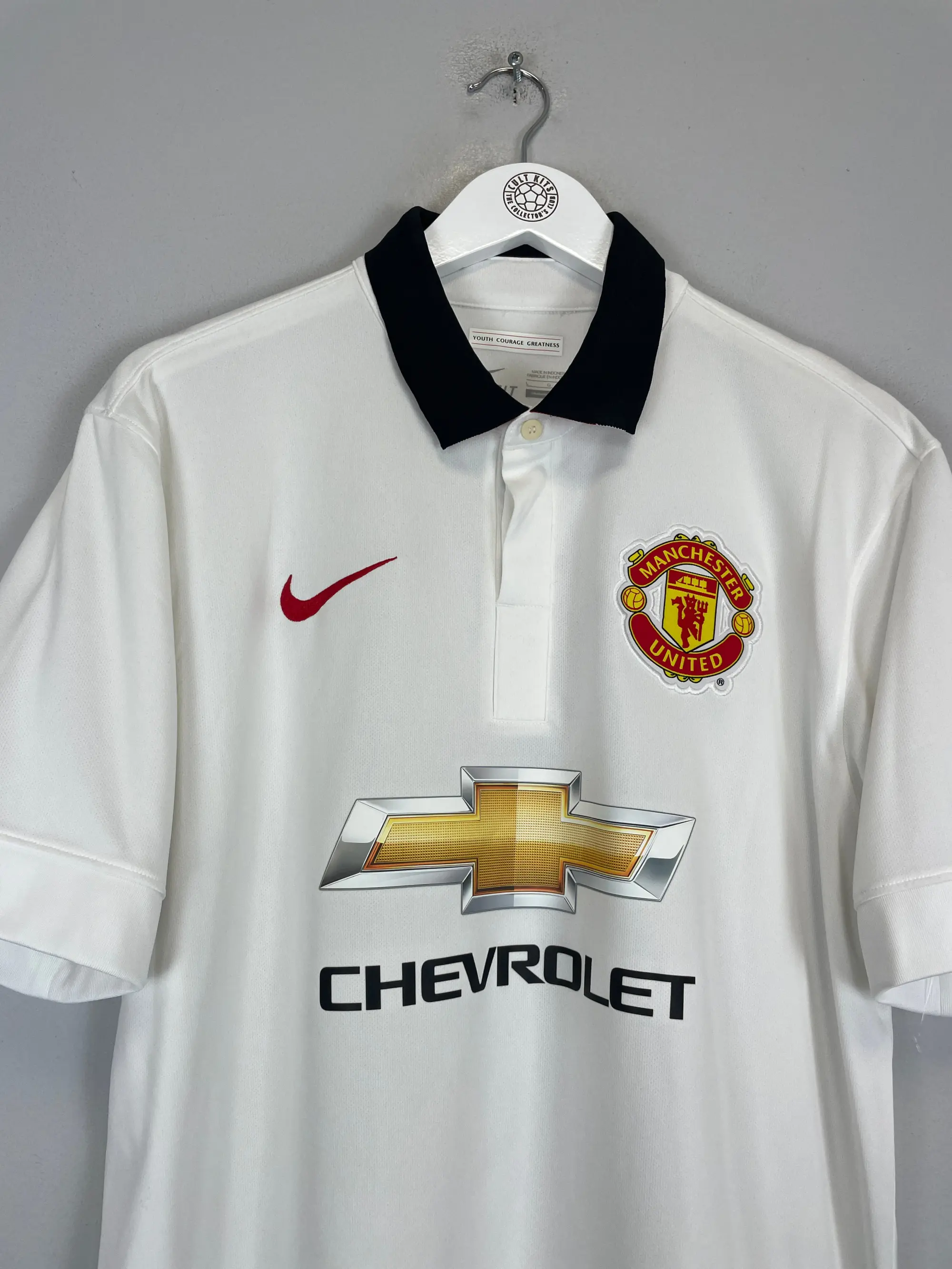 CULT KITS - 2014/15 MANCHESTER UNITED ROONEY #10 AWAY SHIRT (L) NIKE