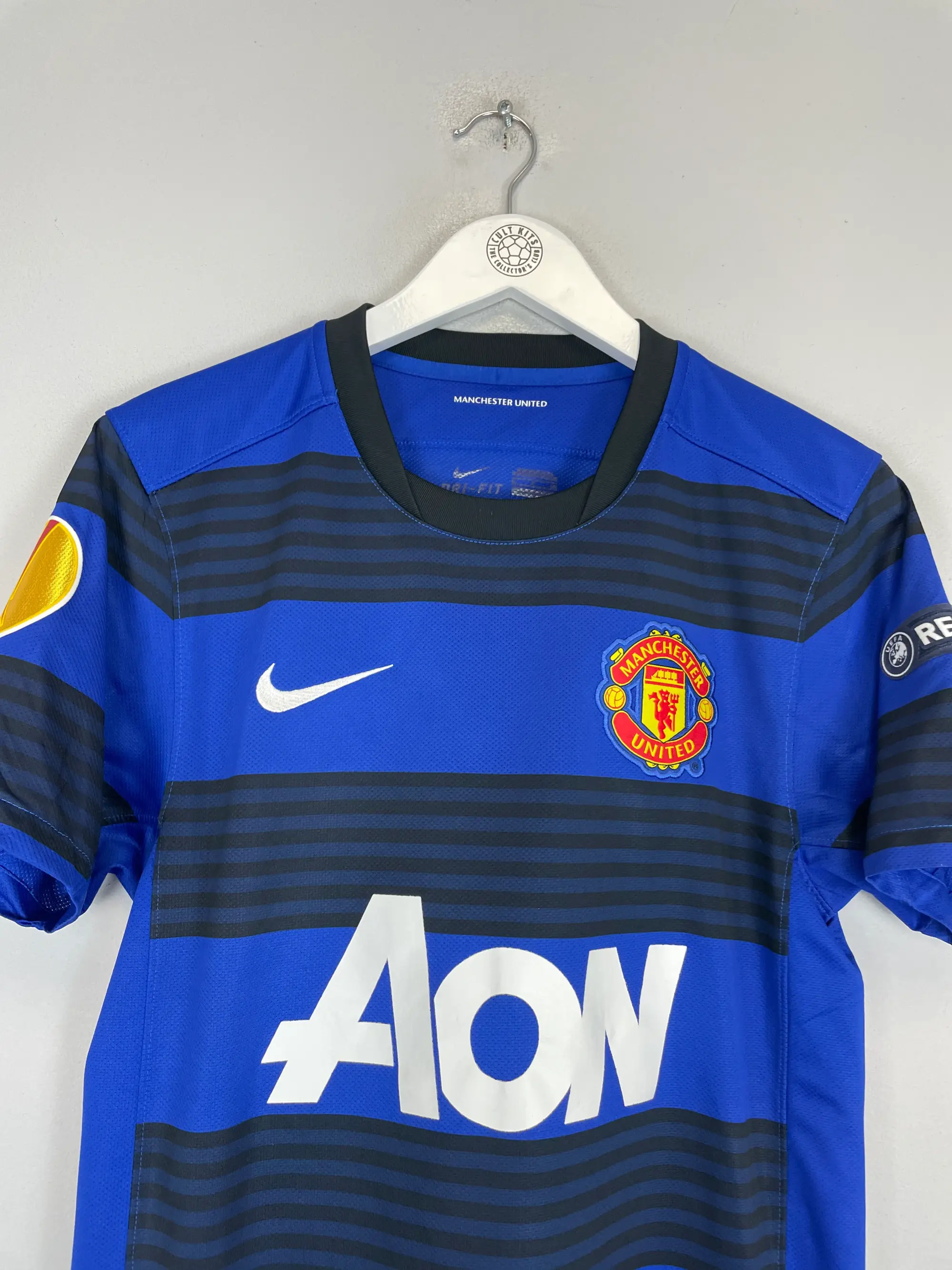 CULT KITS - 2011/12 MANCHESTER UNITED ROONEY #10 E/L AWAY SHIRT (S) NIKE