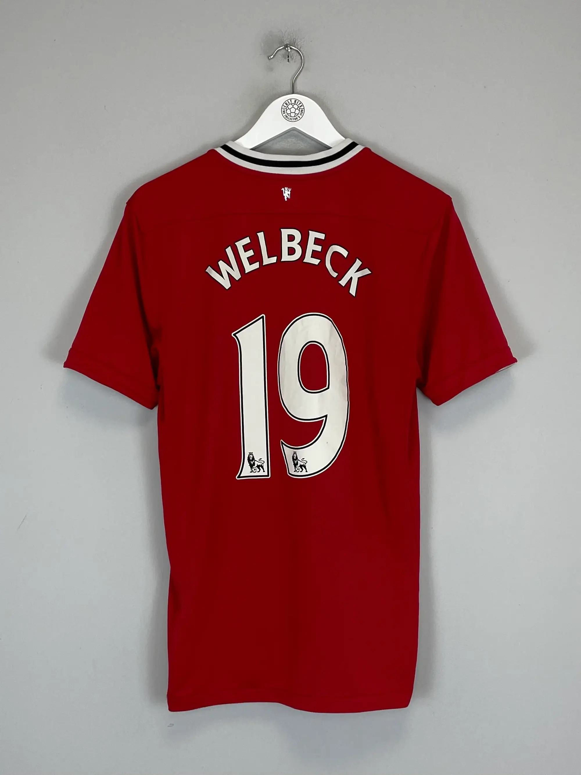 CULT KITS - 2011/12 MANCHESTER UNITED WELBECK #19 HOME SHIRT (M) NIKE