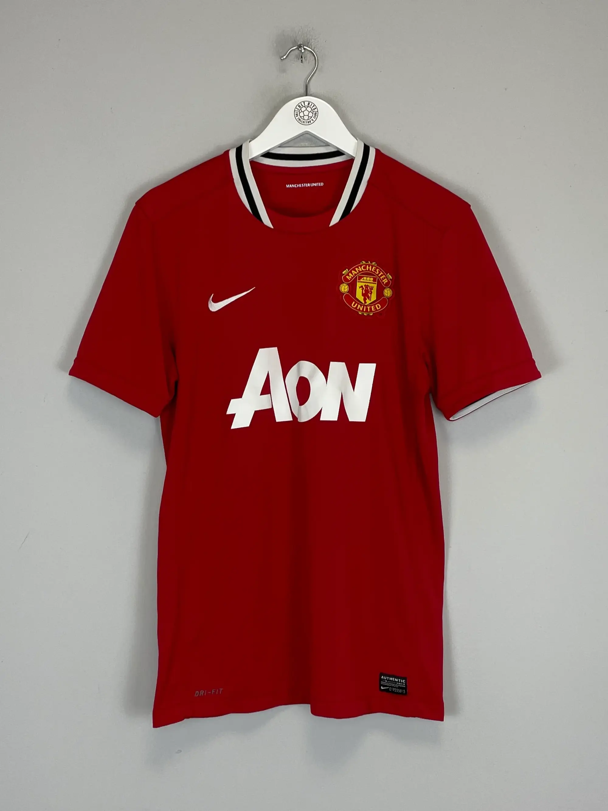 CULT KITS - 2011/12 MANCHESTER UNITED WELBECK #19 HOME SHIRT (M) NIKE