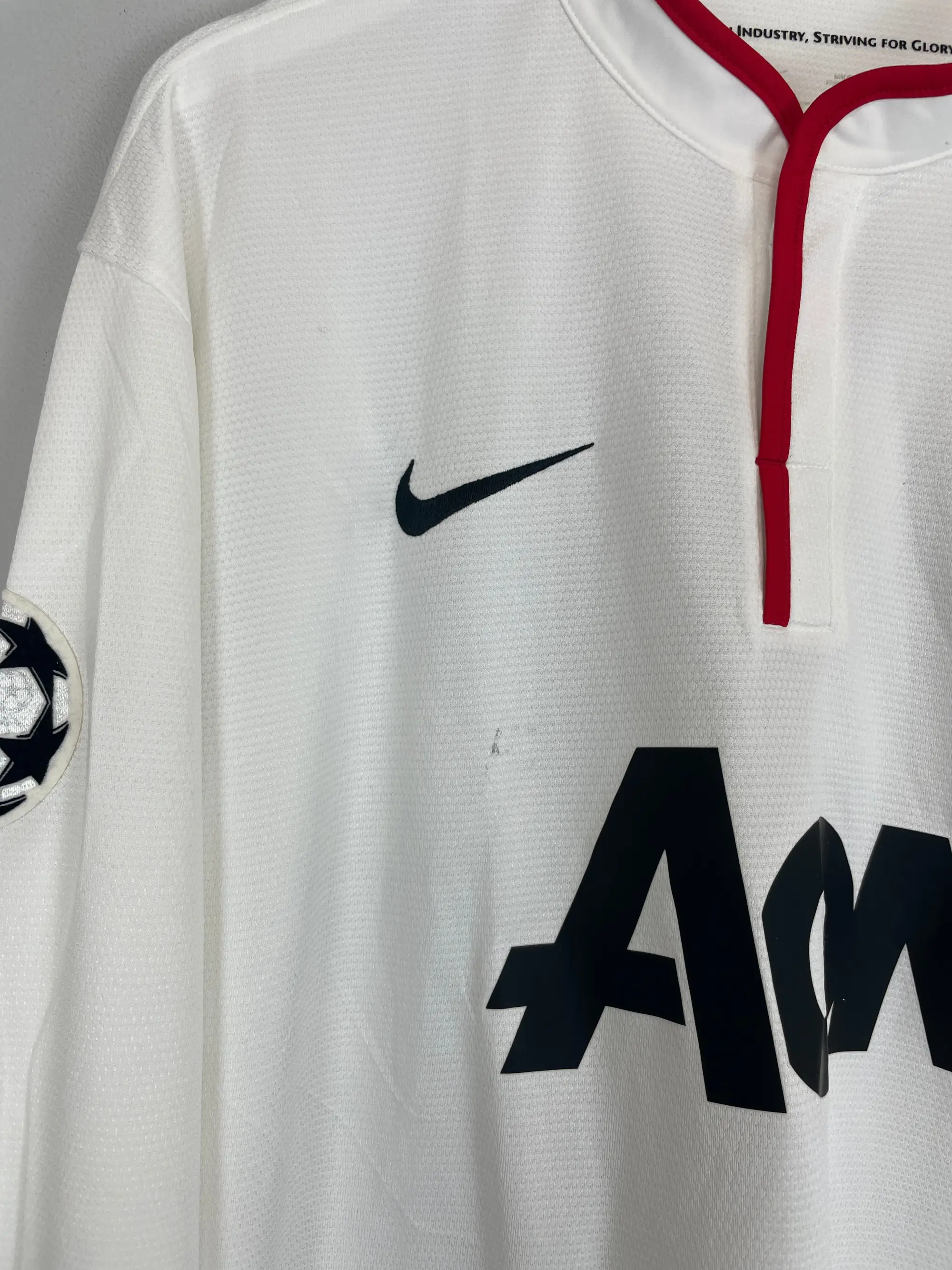 CULT KITS - 2012/13 MANCHESTER UNITED CLEVERLEY #23 L/S C/L AWAY SHIRT (XXL) NIKE