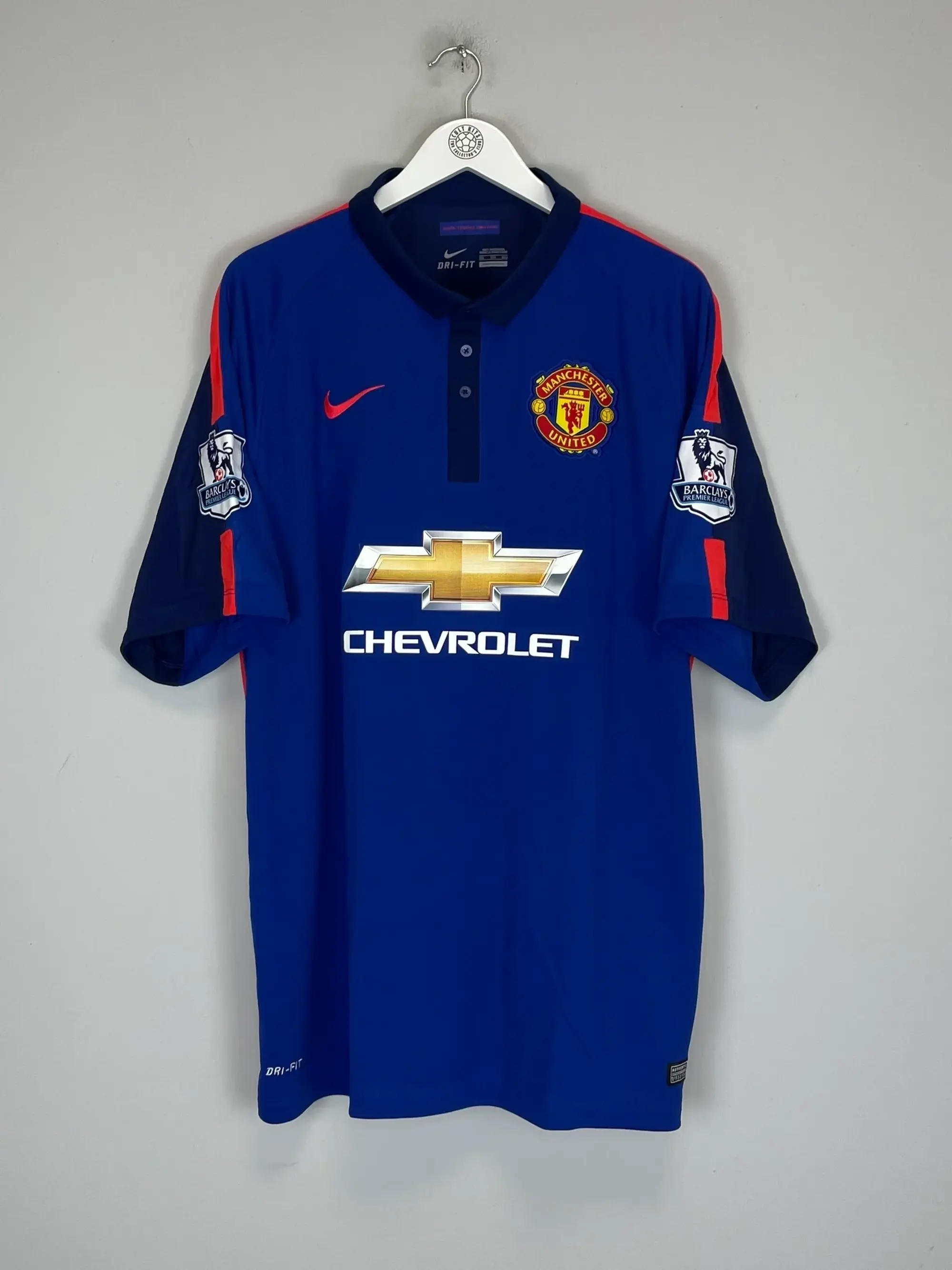 CULT KITS - 2014/15 MANCHESTER UNITED FALCAO #9 AWAY SHIRT (XXL) NIKE