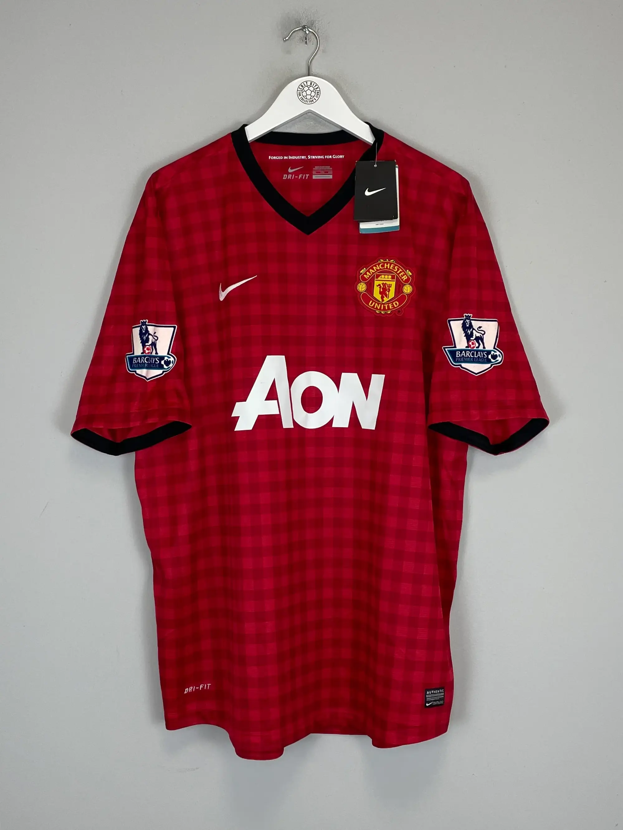 CULT KITS - 2012/13 MANCHESTER UNITED BUTTNER #28 *BNWT* HOME SHIRT (XXL) NIKE