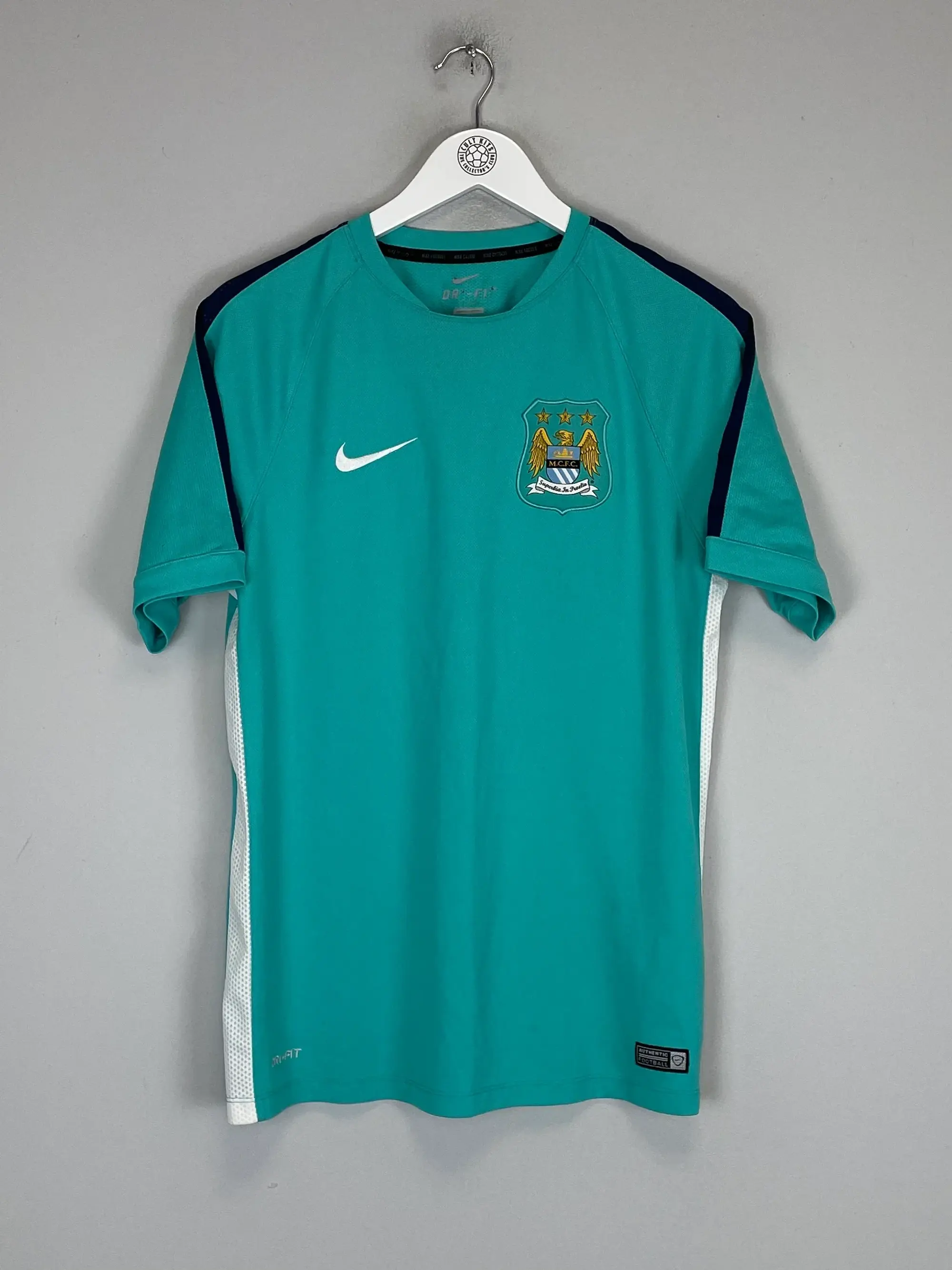 CULT KITS - 2015/16 MANCHESTER CITY TRAINING SHIRT (L) NIKE