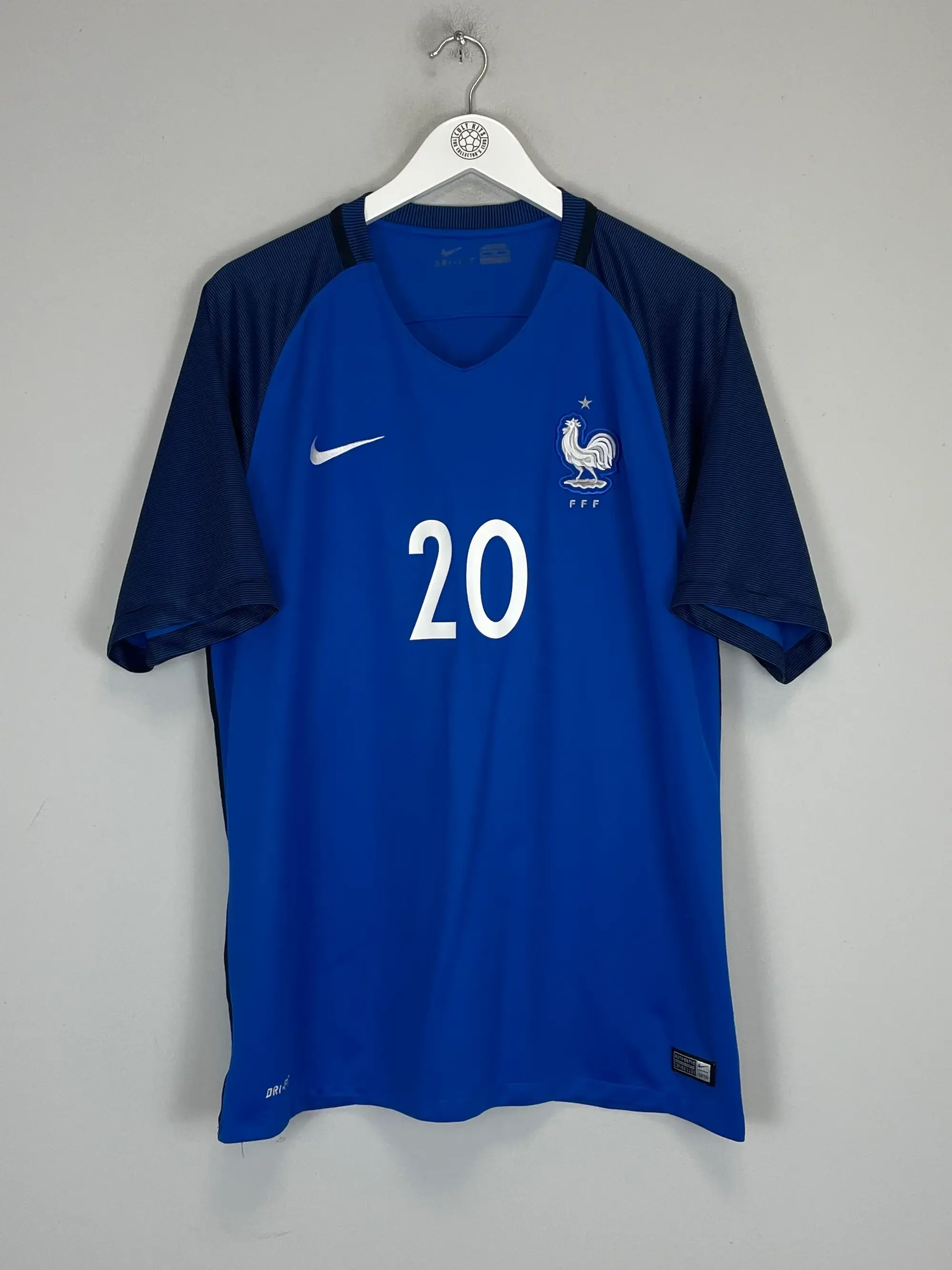 CULT KITS - 2016/17 FRANCE MBAPPE #20 HOME SHIRT (XL) NIKE