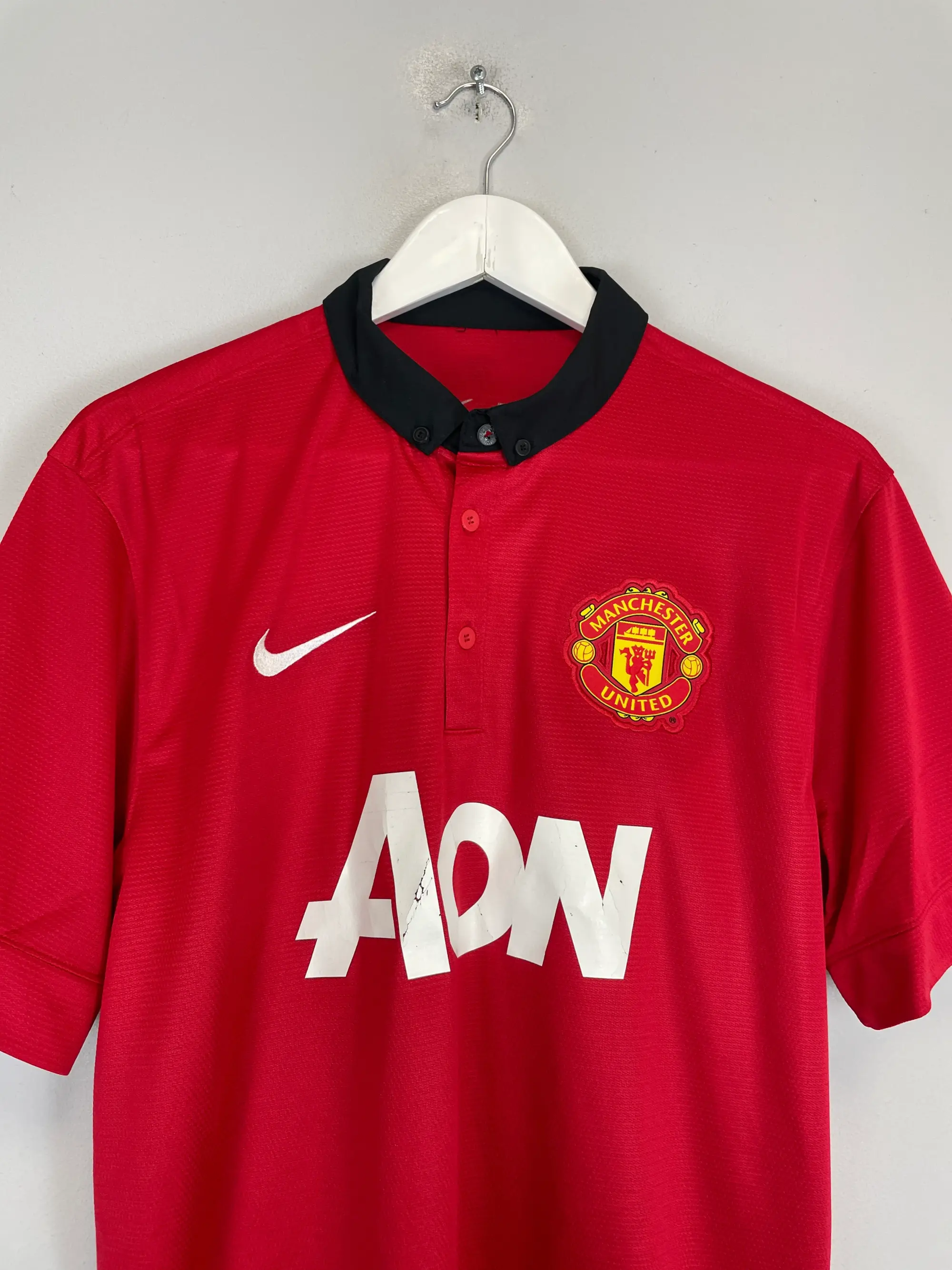 CULT KITS - 2013/14 MANCHESTER UNITED V.PERSIE #20 HOME SHIRT (L) NIKE