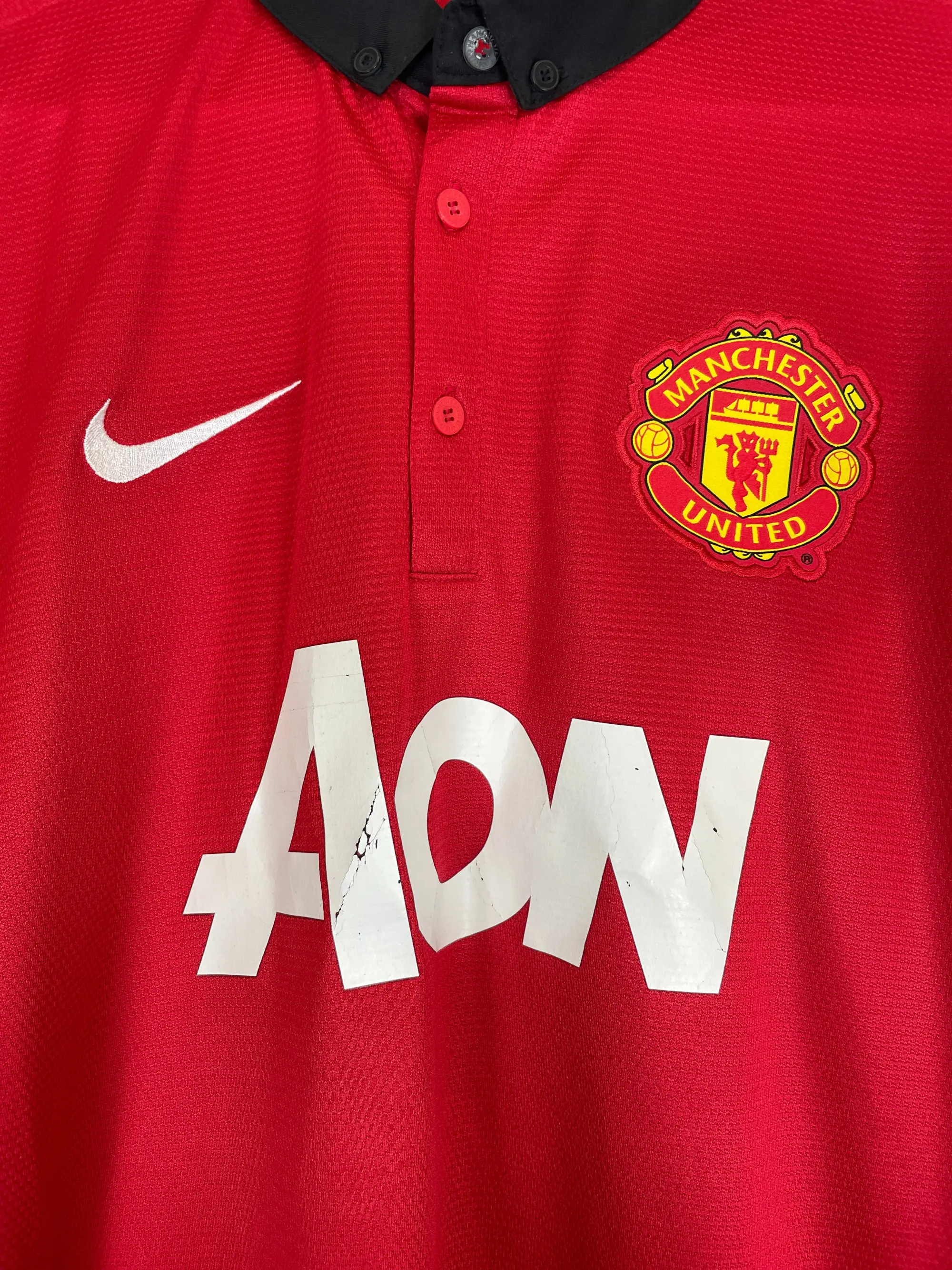 CULT KITS - 2013/14 MANCHESTER UNITED V.PERSIE #20 HOME SHIRT (L) NIKE