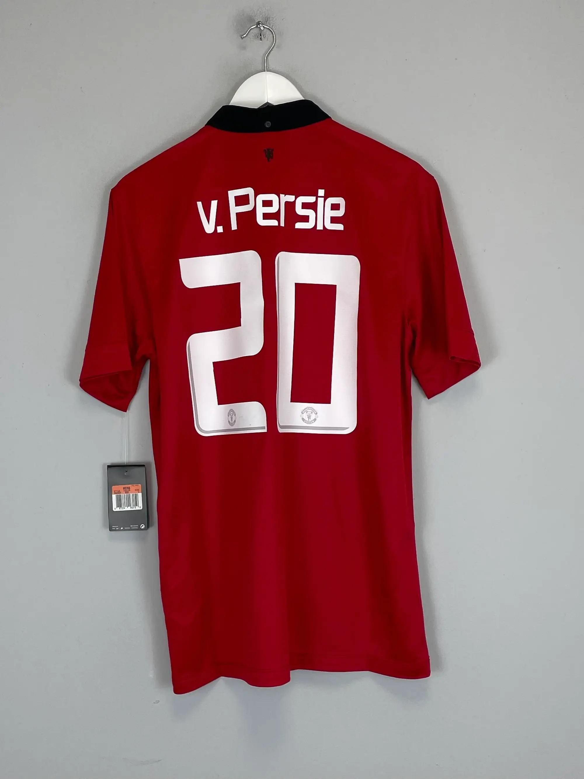 CULT KITS - 2013/14 MANCHESTER UNITED V.PERSIE #20 *BNWT* HOME SHIRT (L) NIKE