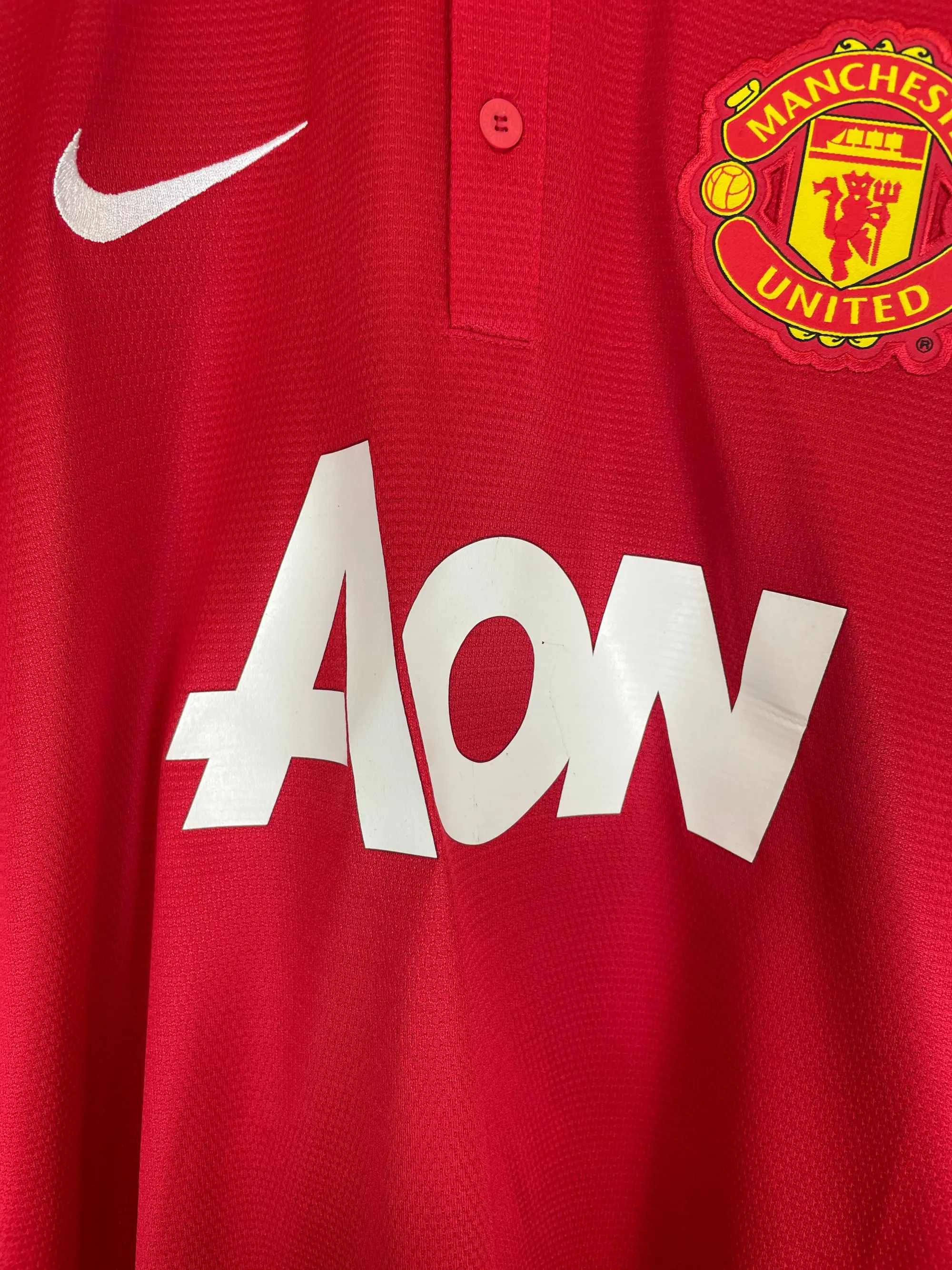 CULT KITS - 2013/14 MANCHESTER UNITED V.PERSIE #20 *BNWT* HOME SHIRT (L) NIKE