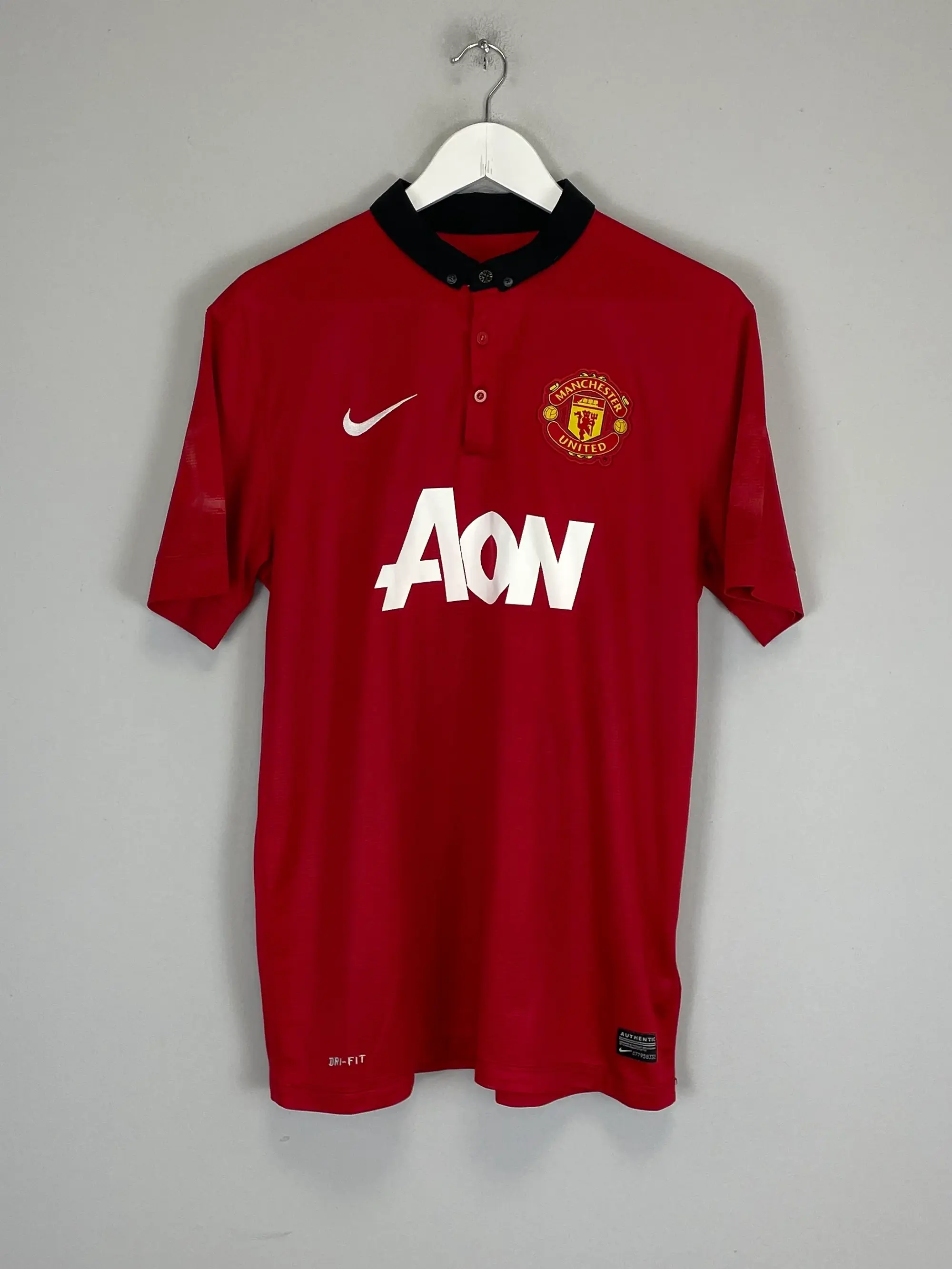 CULT KITS - 2013/14 MANCHESTER UNITED 'CHAMPIONS' HOME SHIRT (L) NIKE