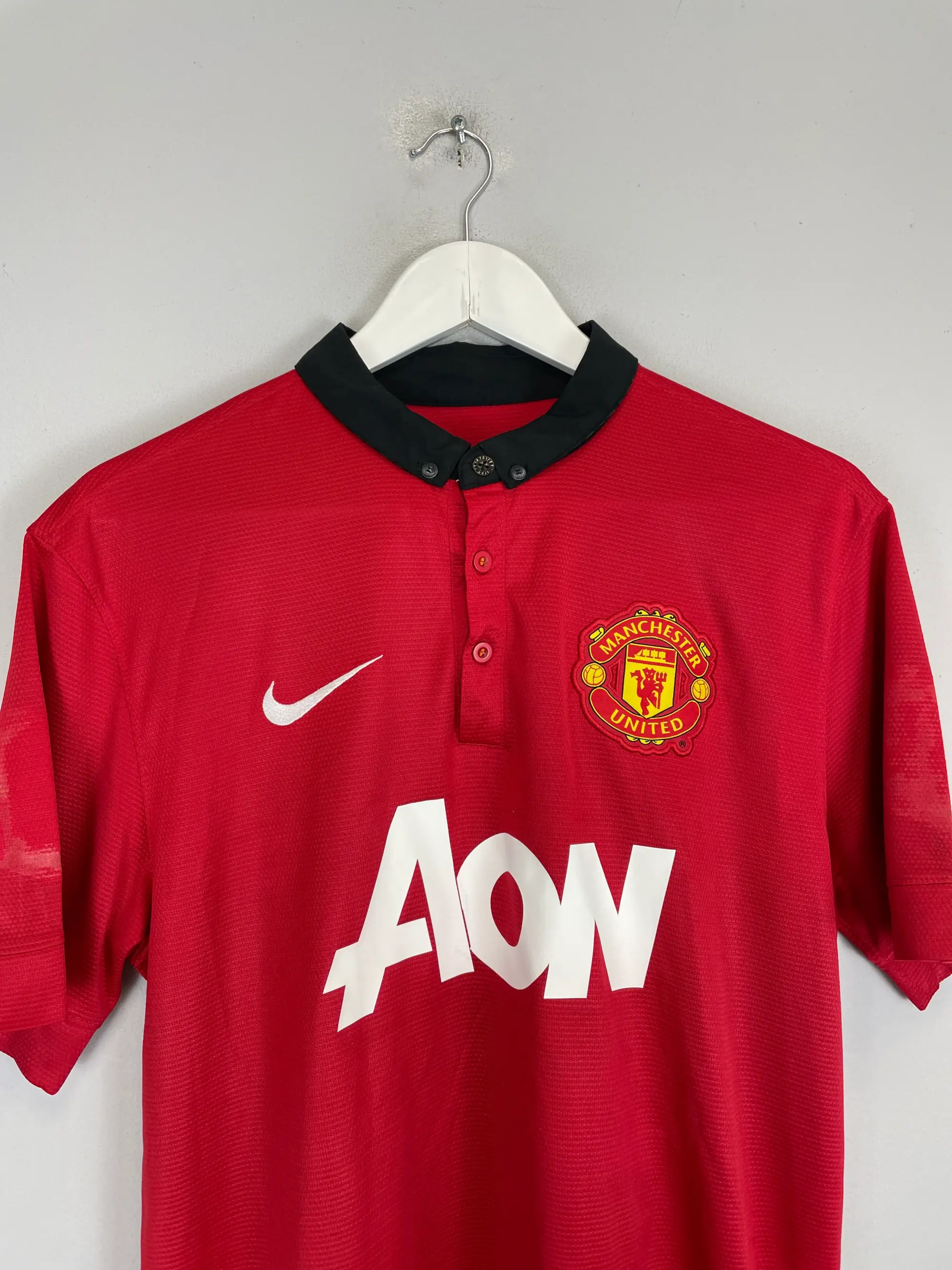 CULT KITS - 2013/14 MANCHESTER UNITED 'CHAMPIONS' HOME SHIRT (L) NIKE