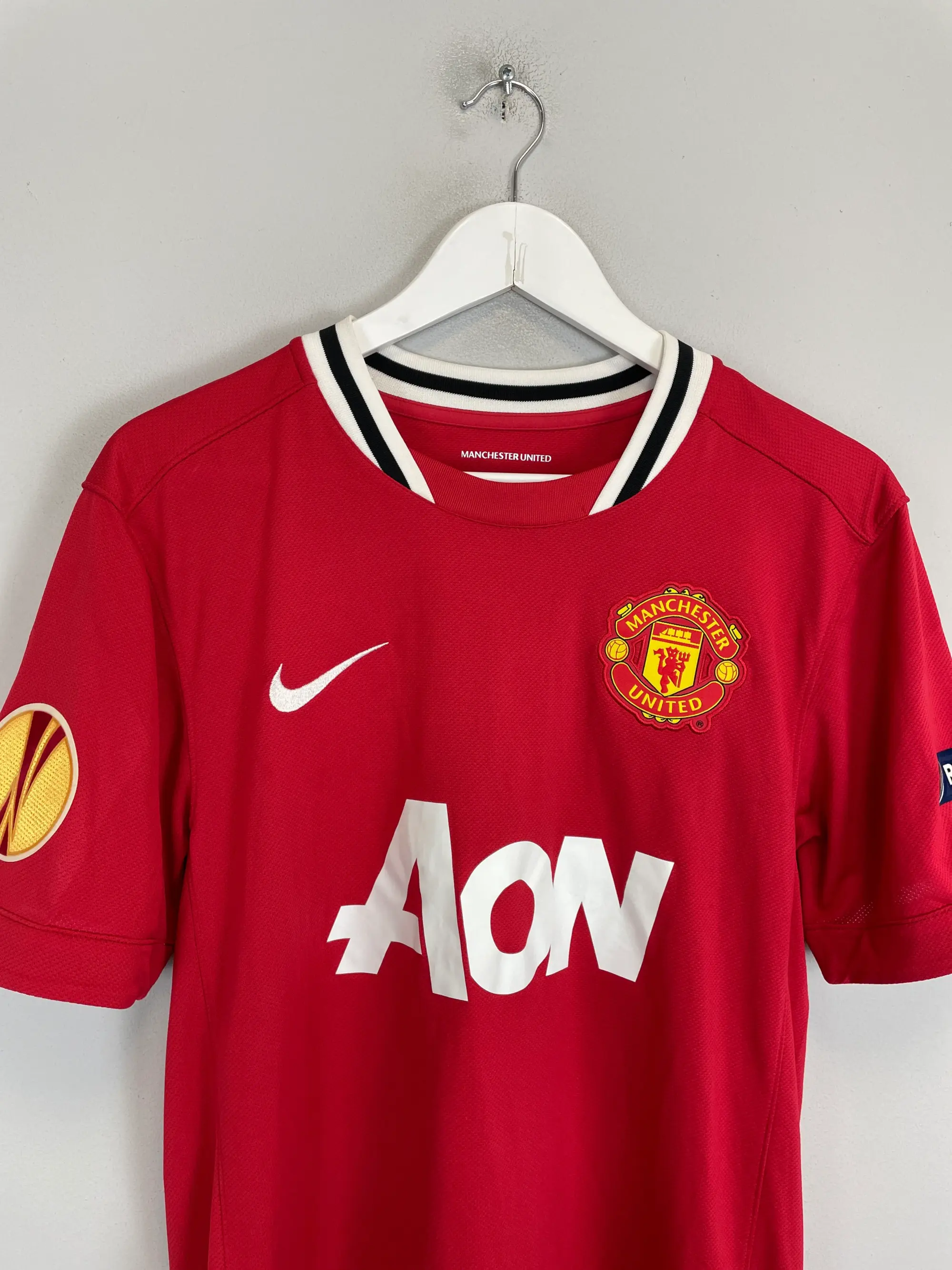 CULT KITS - 2011/12 MANCHESTER UNITED BERBATOV #9 E/L HOME SHIRT (M) ADIDAS