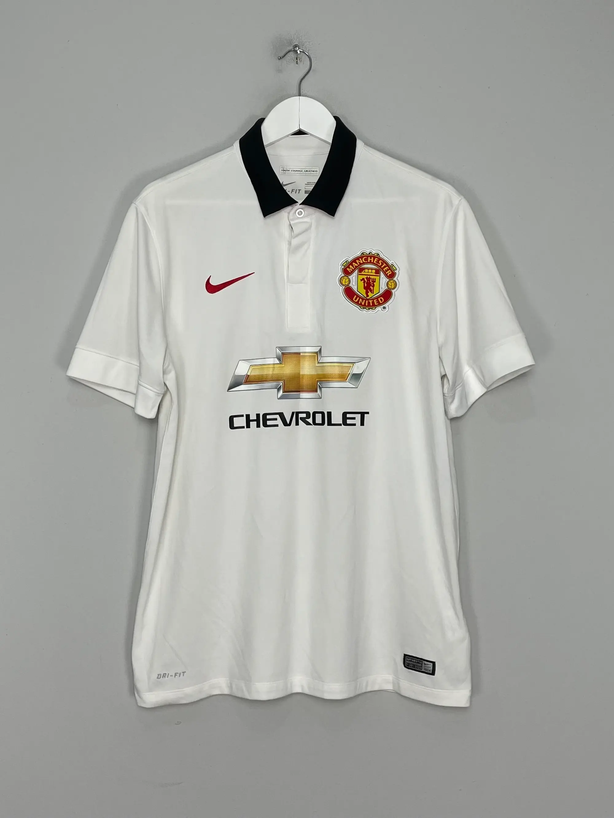 CULT KITS - 2014/15 MANCHESTER UNITED ROONEY #10 AWAY SHIRT (L) NIKE