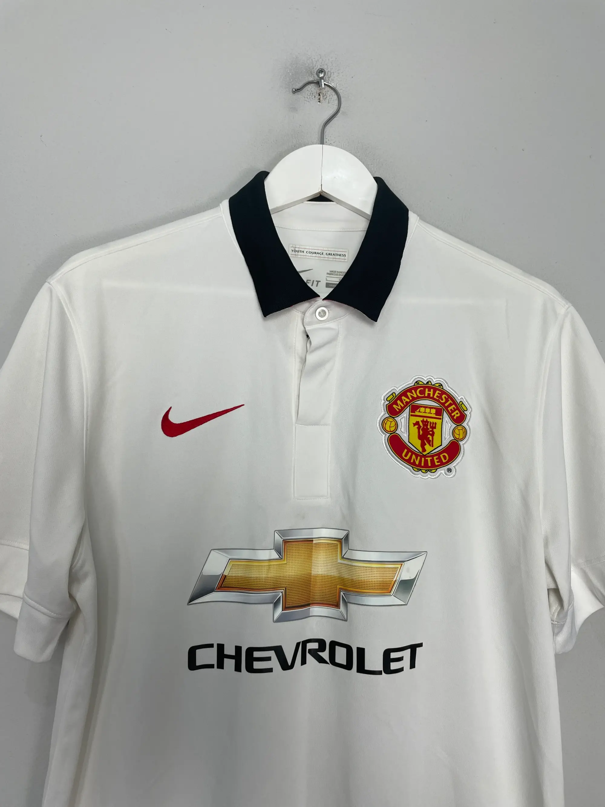 CULT KITS - 2014/15 MANCHESTER UNITED ROONEY #10 AWAY SHIRT (L) NIKE