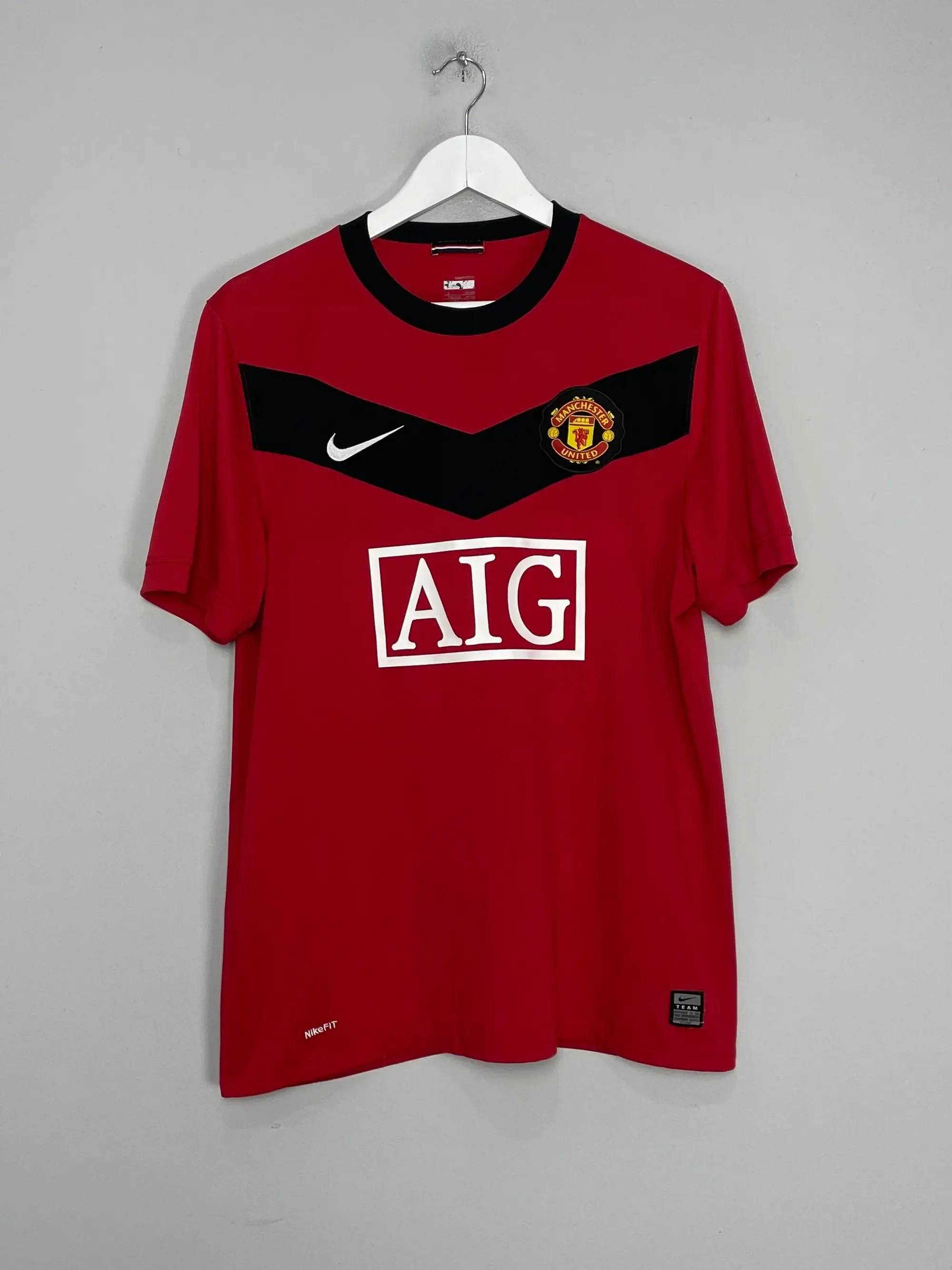CULT KITS - 2009/10 MANCHESTER UNITED TOSIC #14 HOME SHIRT (L) NIKE