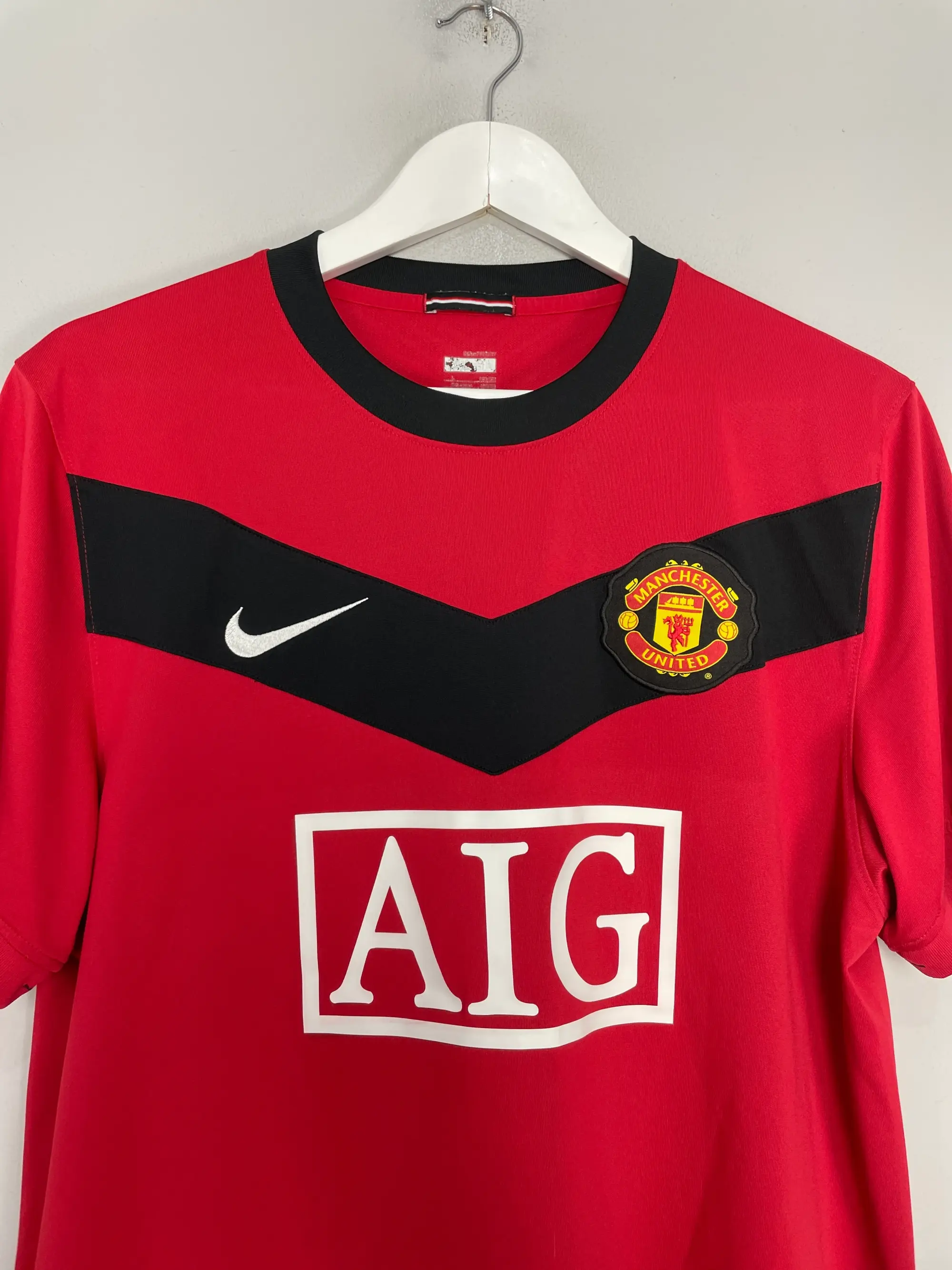 CULT KITS - 2009/10 MANCHESTER UNITED TOSIC #14 HOME SHIRT (L) NIKE