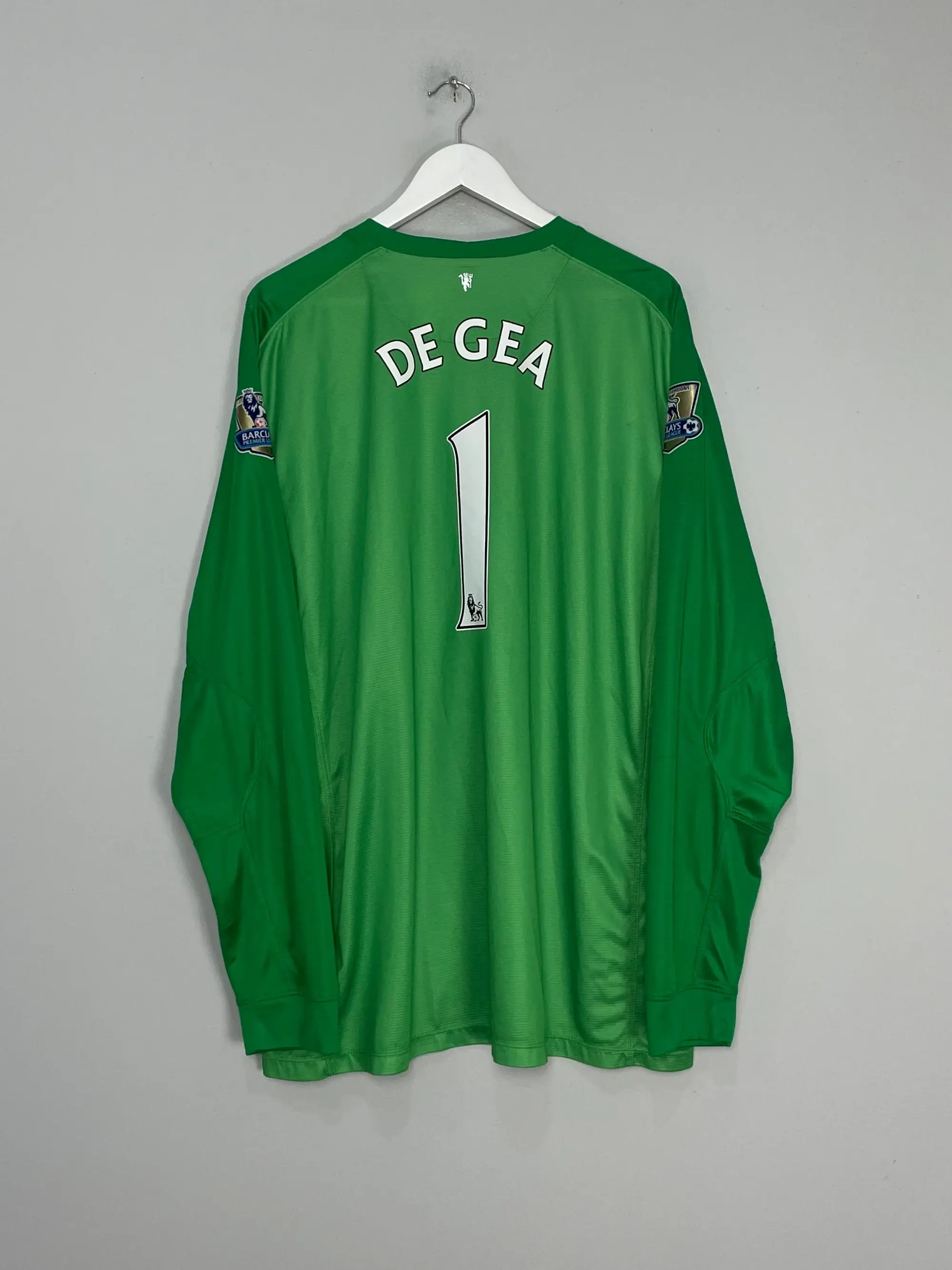 CULT KITS - 2013/14 MANCHESTER UNITED DE GEA #1 GK SHIRT (XXXL) NIKE