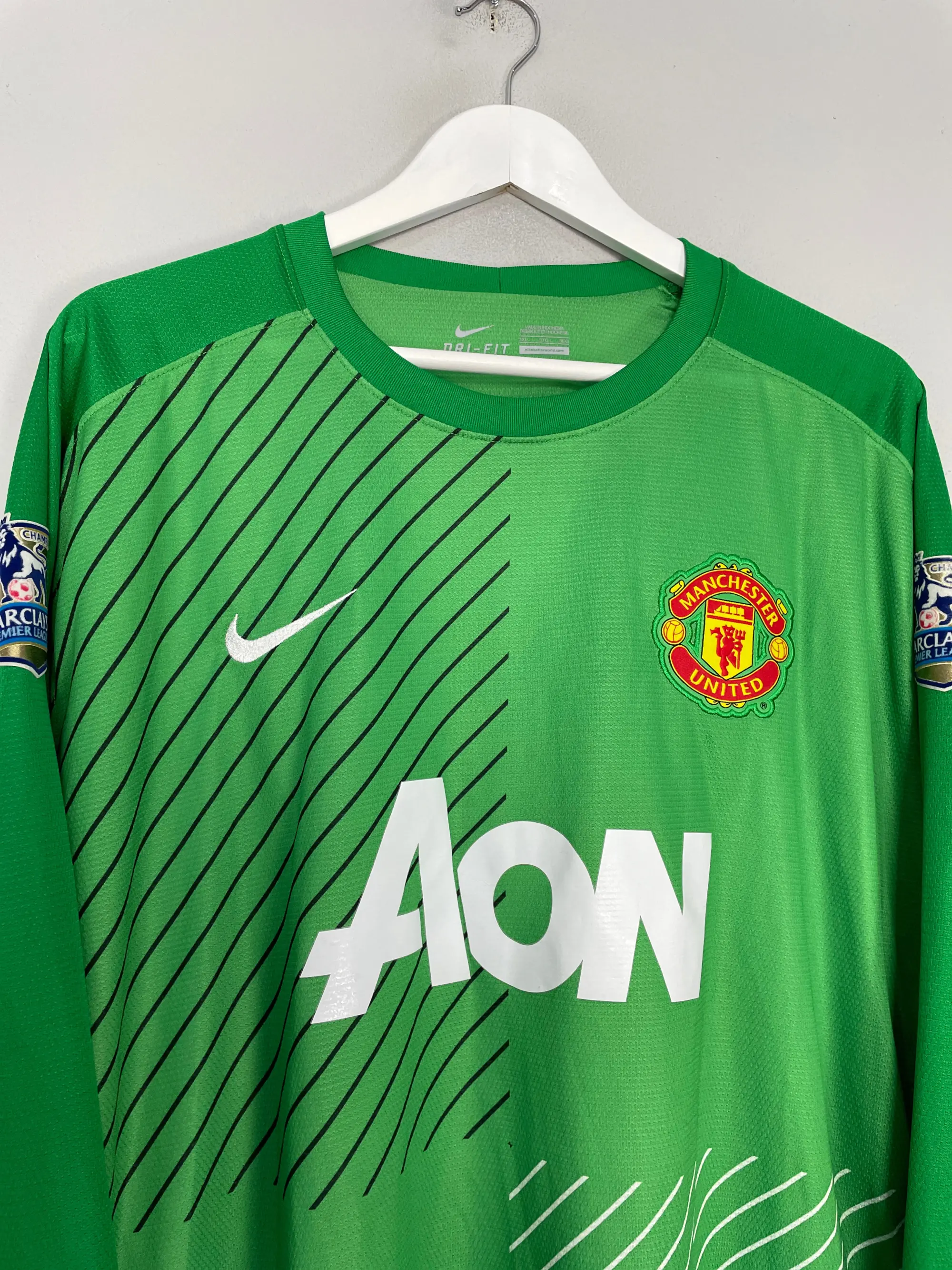 CULT KITS - 2013/14 MANCHESTER UNITED DE GEA #1 GK SHIRT (XXXL) NIKE
