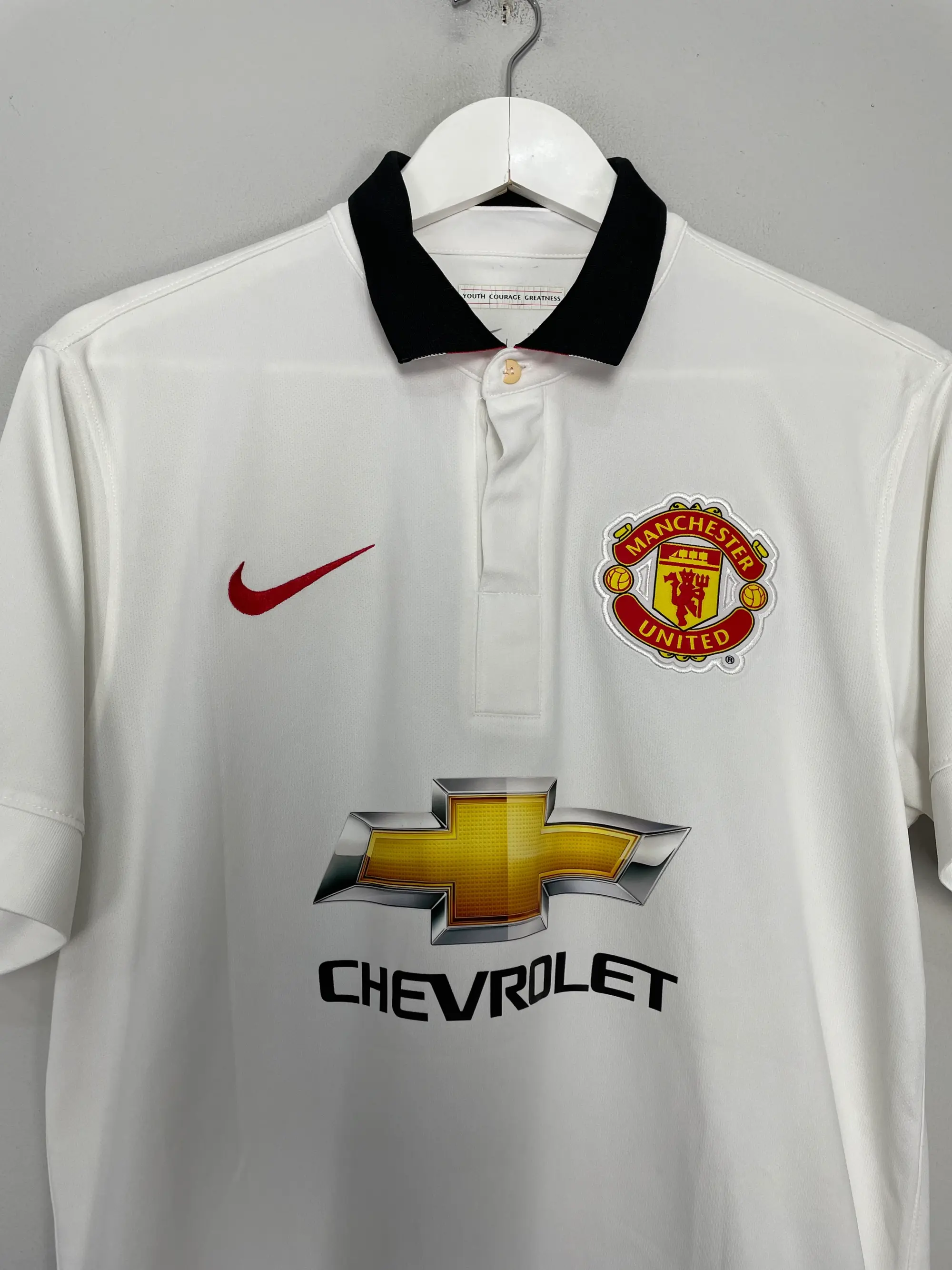 CULT KITS - 2014/15 MANCHESTER UNITED ROONEY #10 AWAY SHIRT (M) NIKE