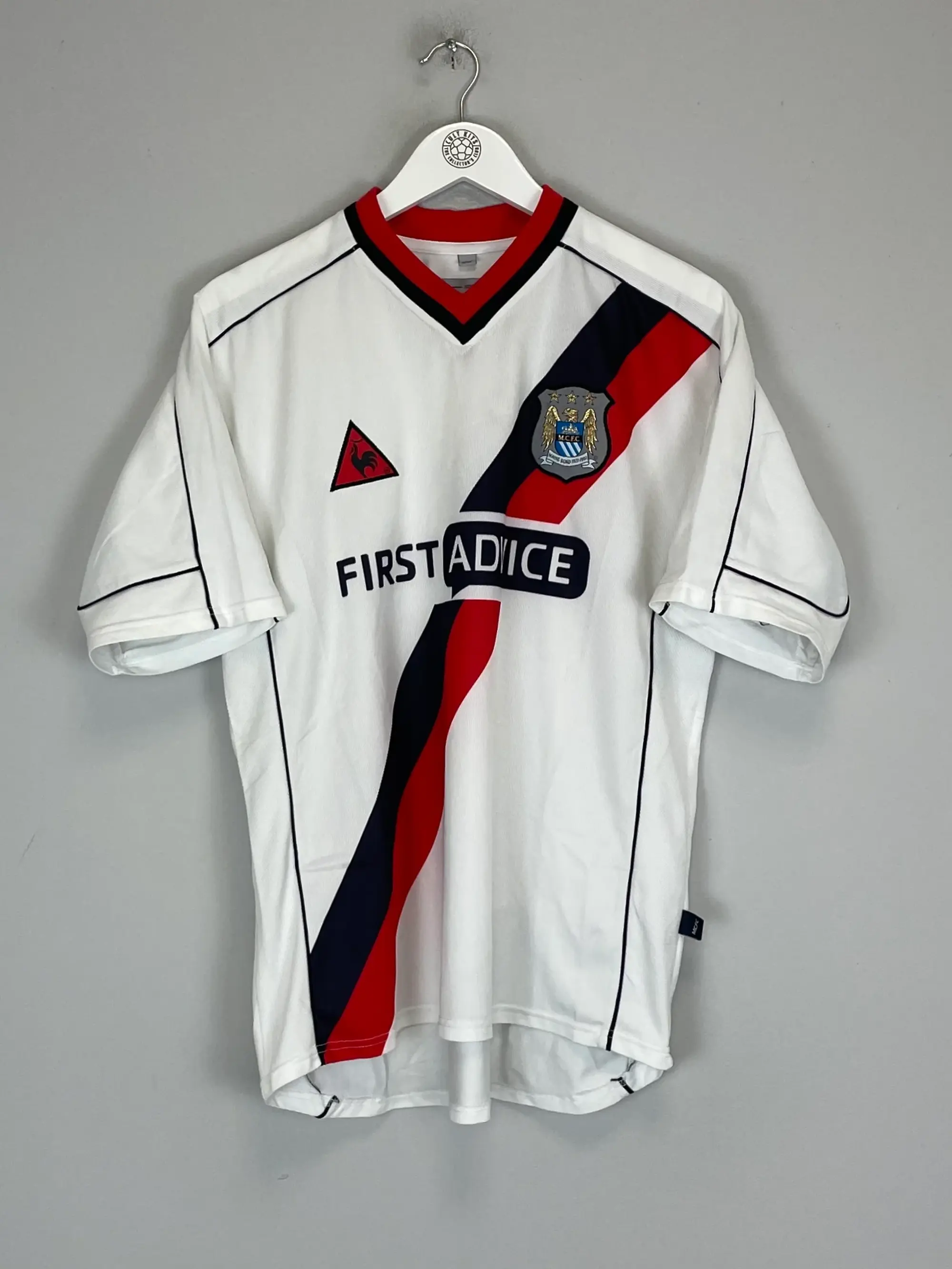 CULT KITS - 2002/03 MANCHESTER CITY AWAY SHIRT (M) LE COQ
