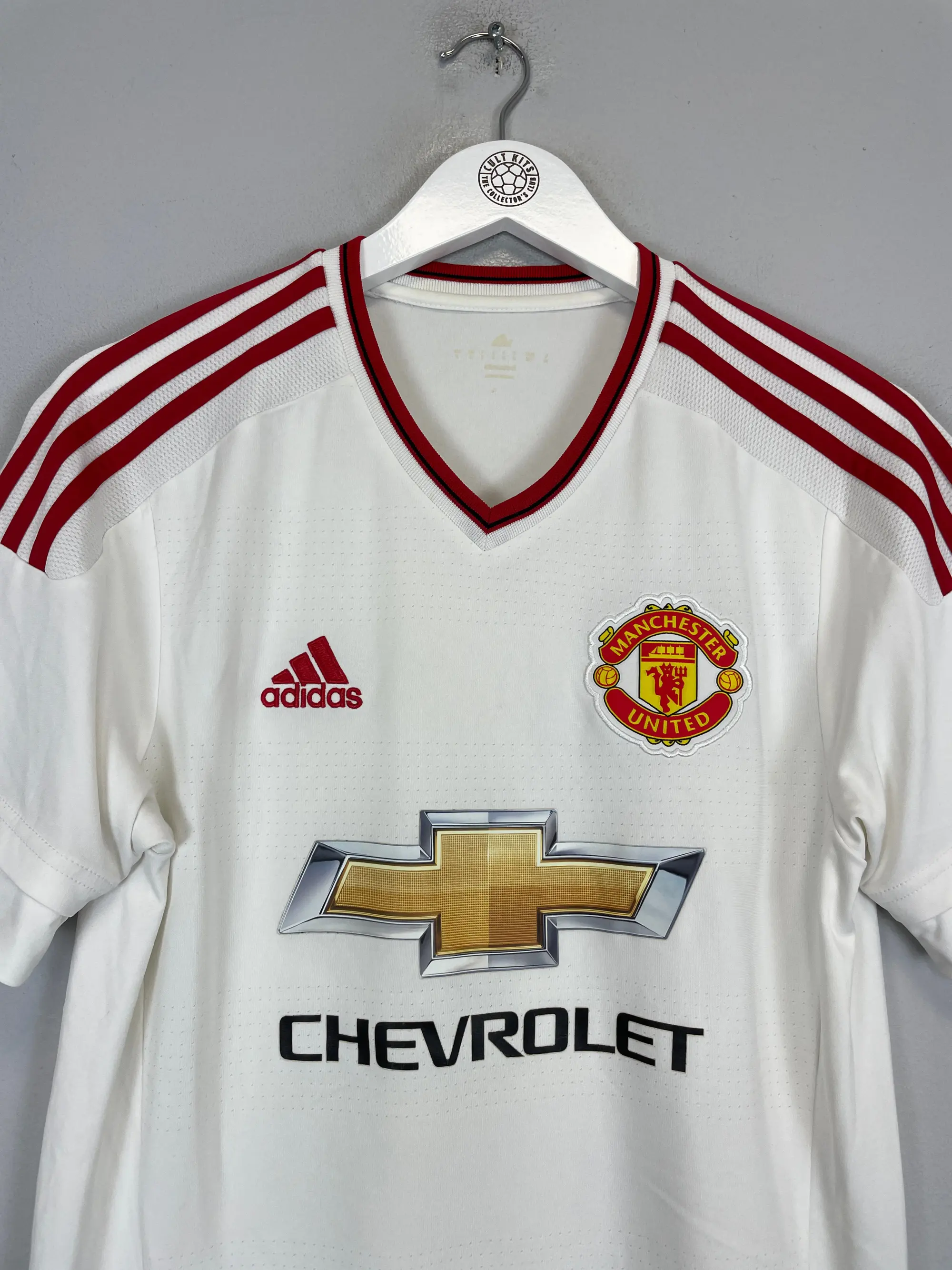 CULT KITS - 2015/16 MANCHESTER UNITED AWAY SHIRT (S) ADIDAS