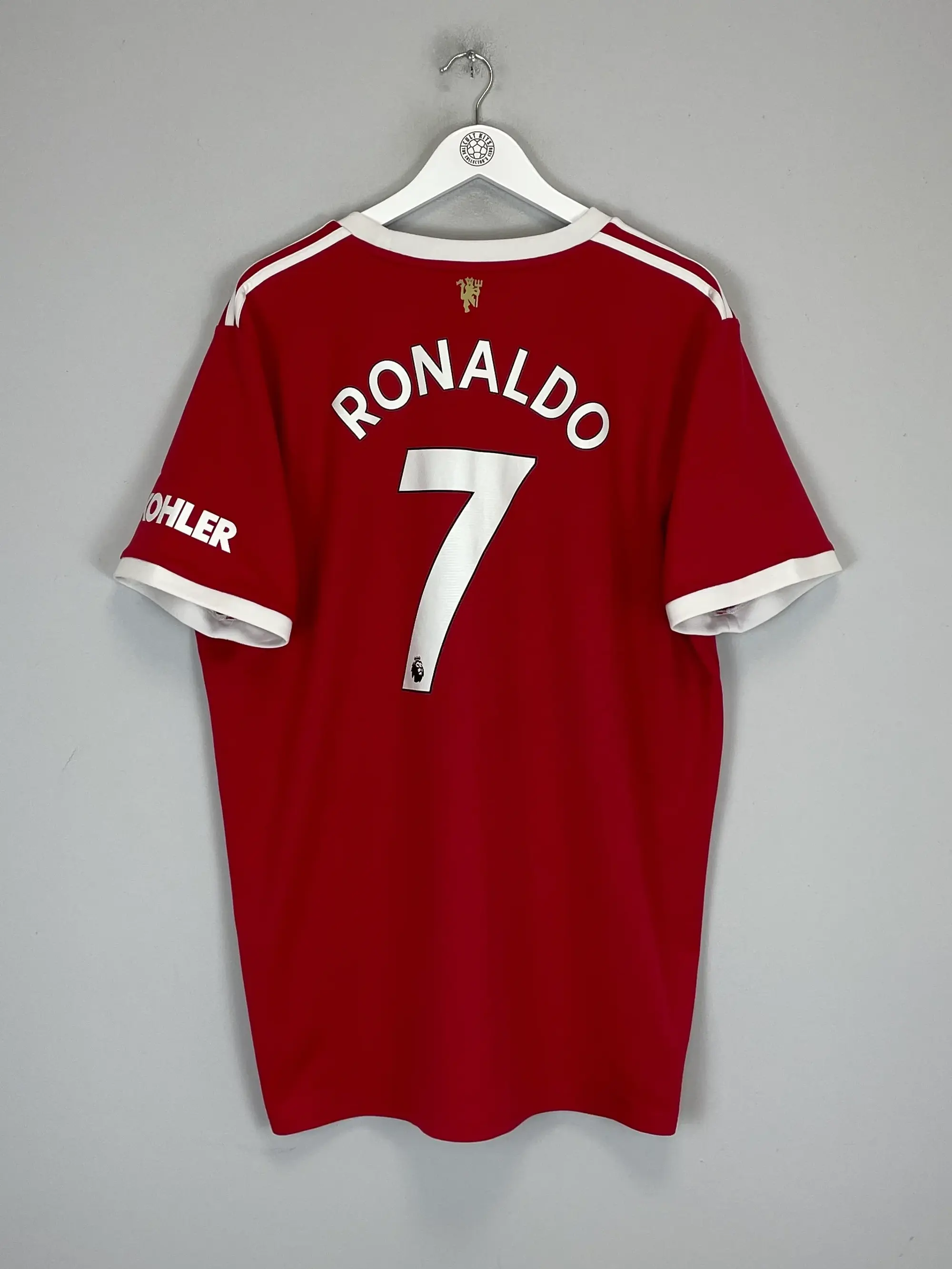 Cult Kits - 2021/22 MANCHESTER UNITED RONALDO #7 HOME SHIRT (XXL) ADIDAS