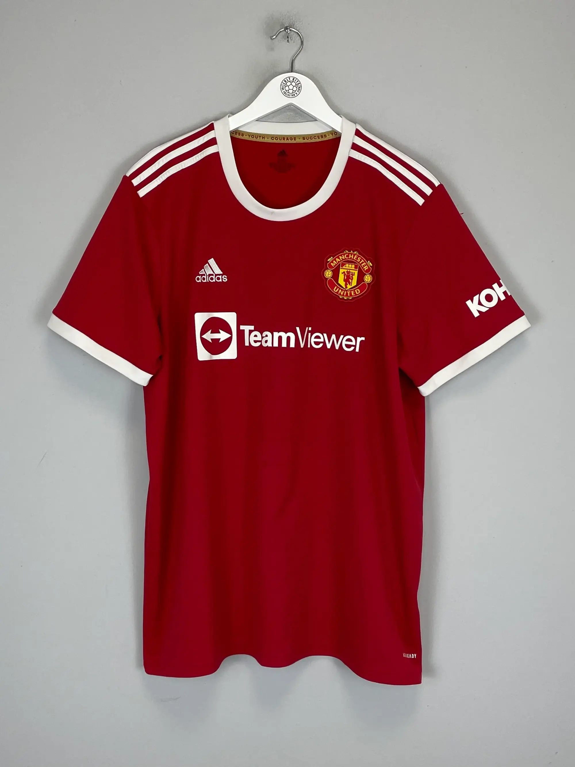 Cult Kits - 2021/22 MANCHESTER UNITED RONALDO #7 HOME SHIRT (XXL) ADIDAS