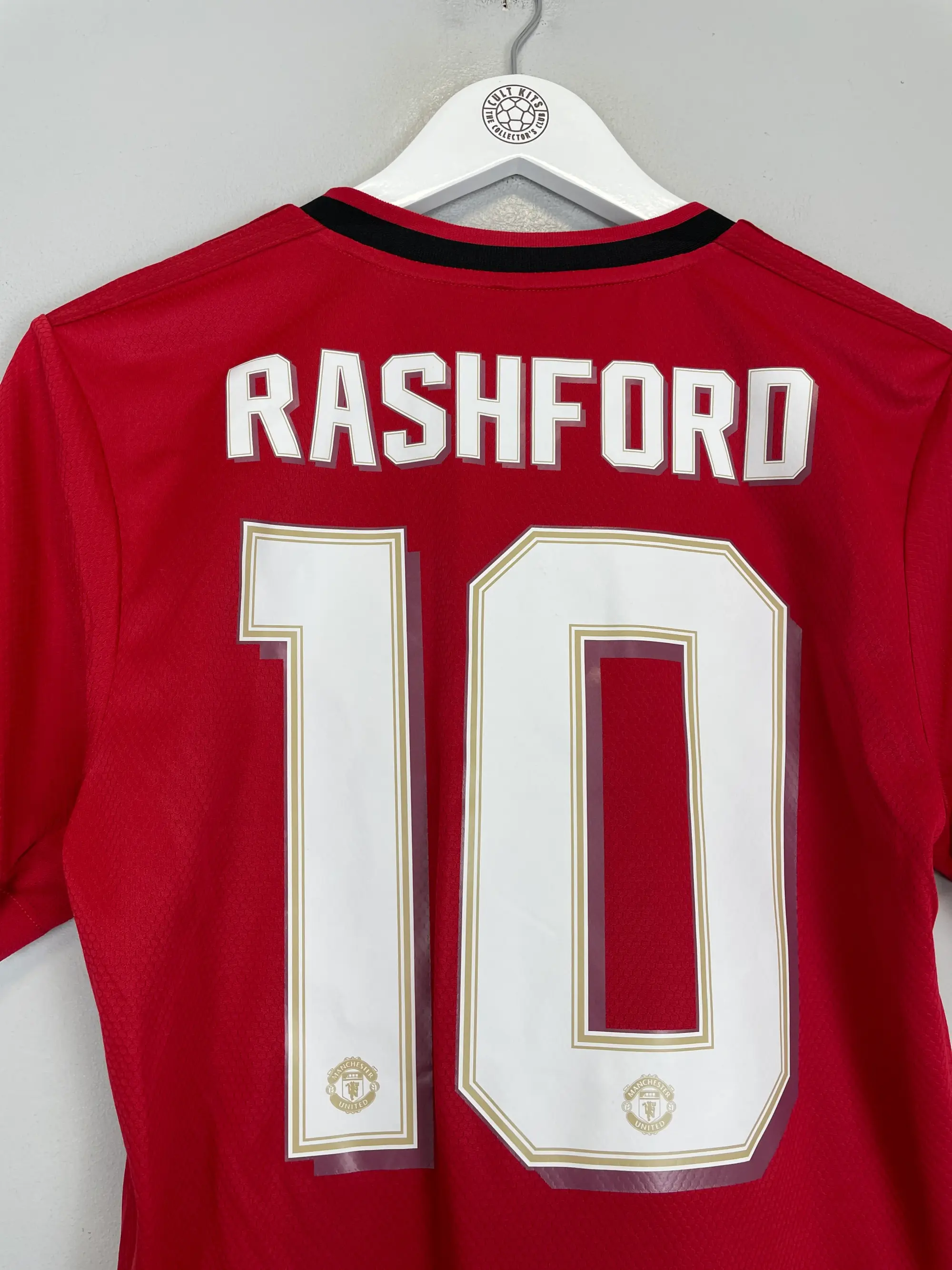 CULT KITS - 2019/20 MANCHESTER UNITED RASHFORD #10 HOME SHIRT (S) ADIDAS