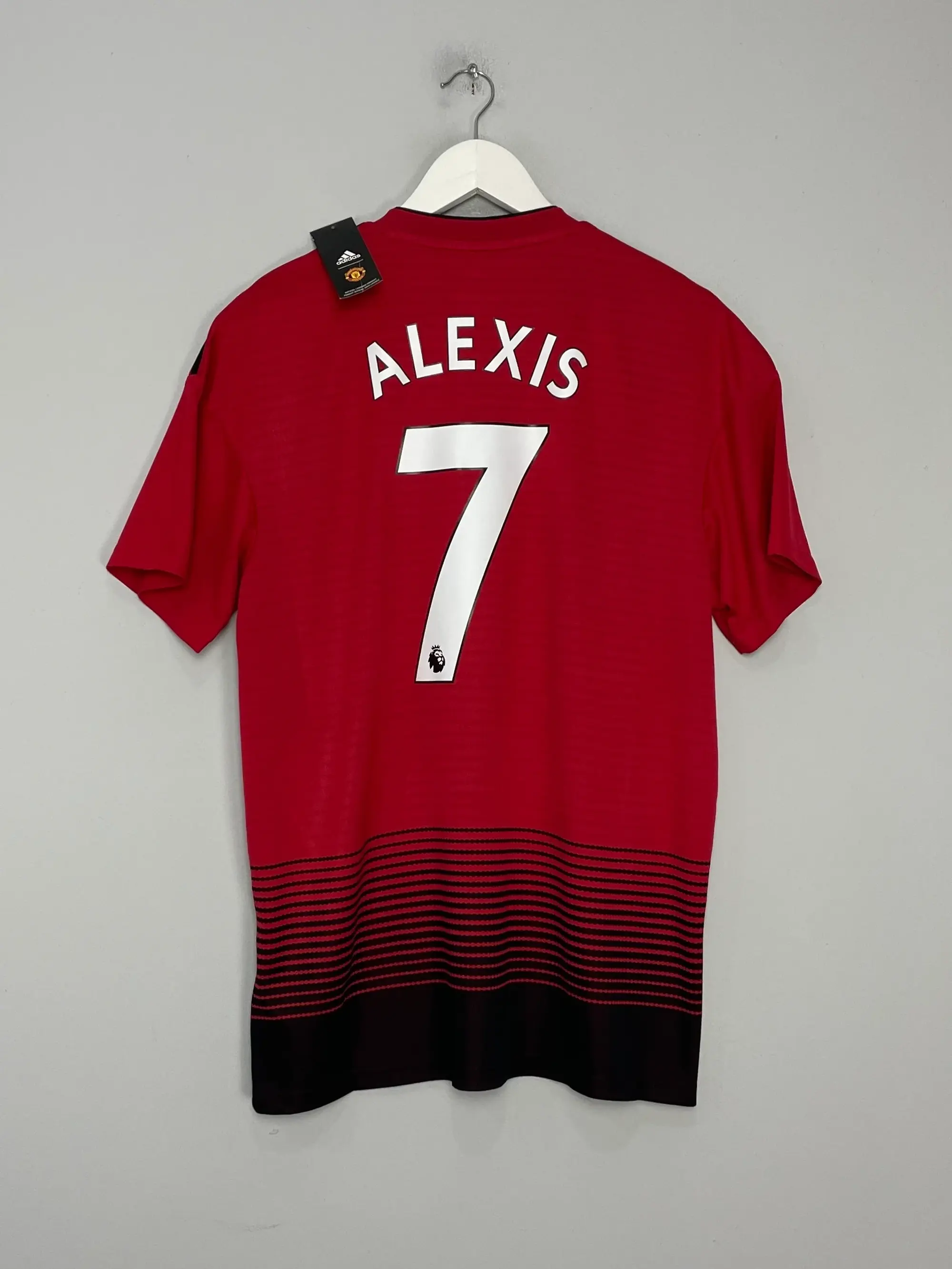 CULT KITS - 2018/19 MANCHESTER UNITED ALEXIS #7 *BNWT* HOME SHIRT (L) ADIDAS