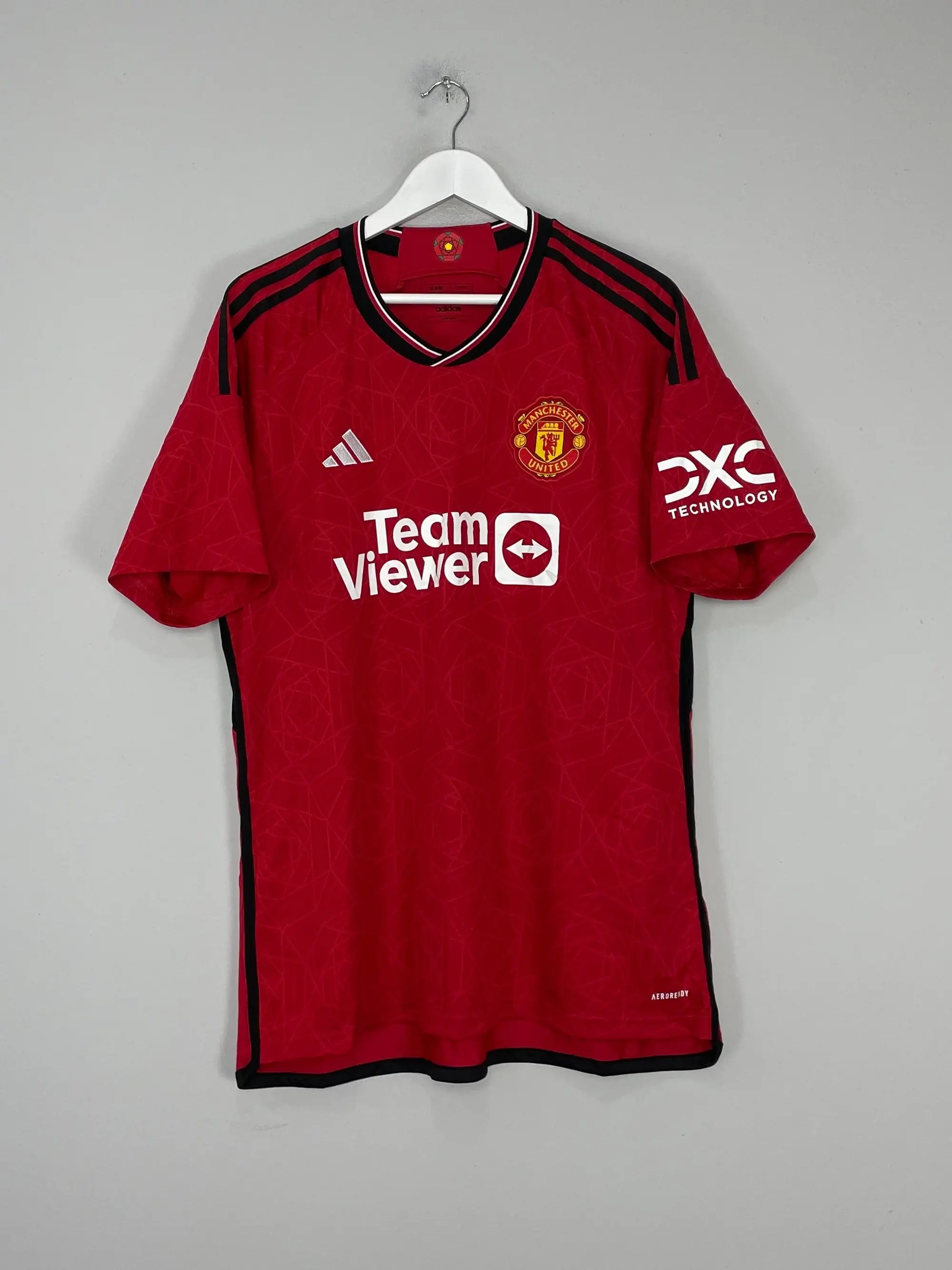 CULT KITS - 2023/24 MANCHESTER UNITED MARTINEZ #6 HOME SHIRT (XL) ADIDAS