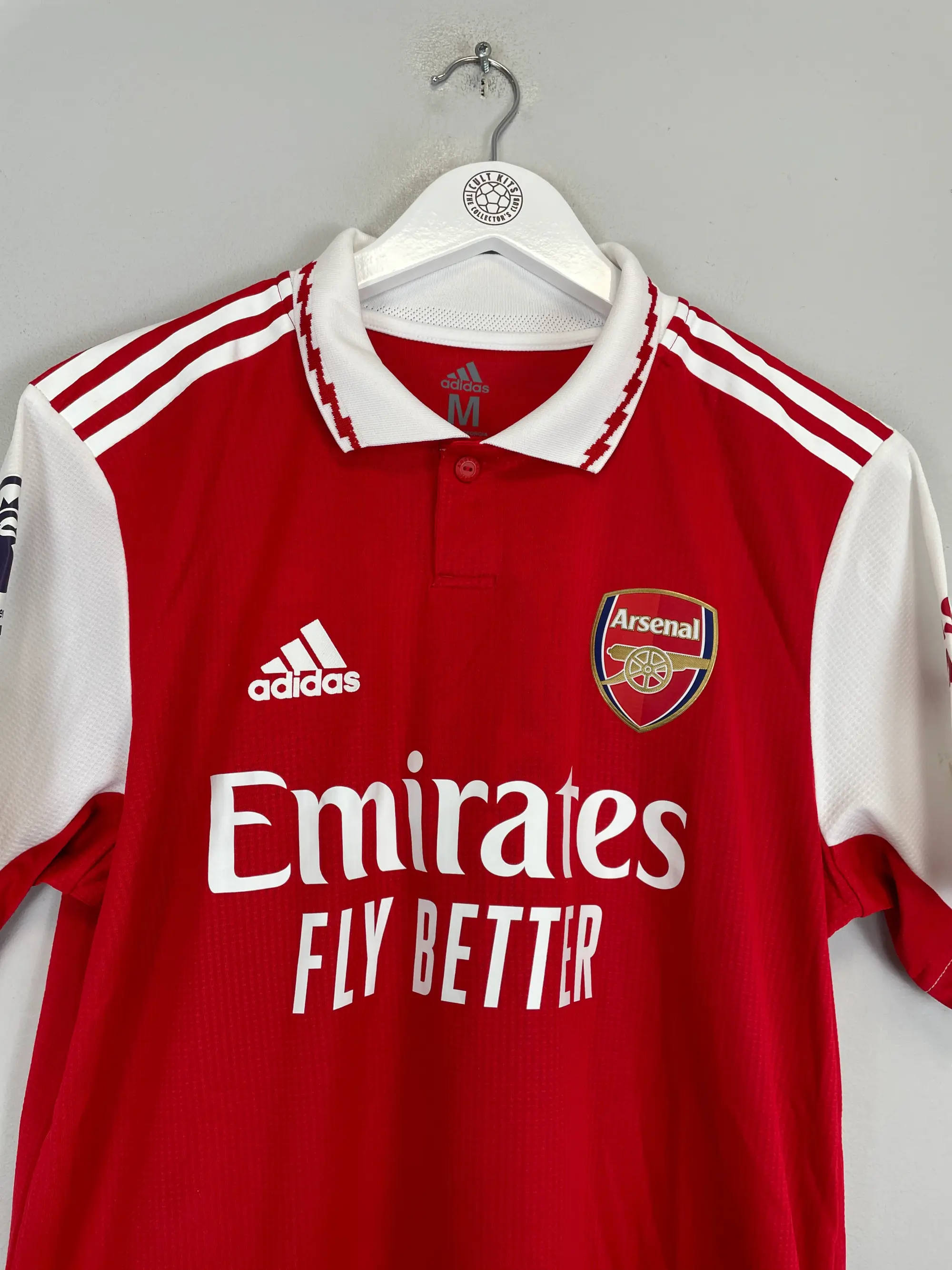 CULT KITS - 2014/15 LYON HOME SHIRT (XL) ADIDAS