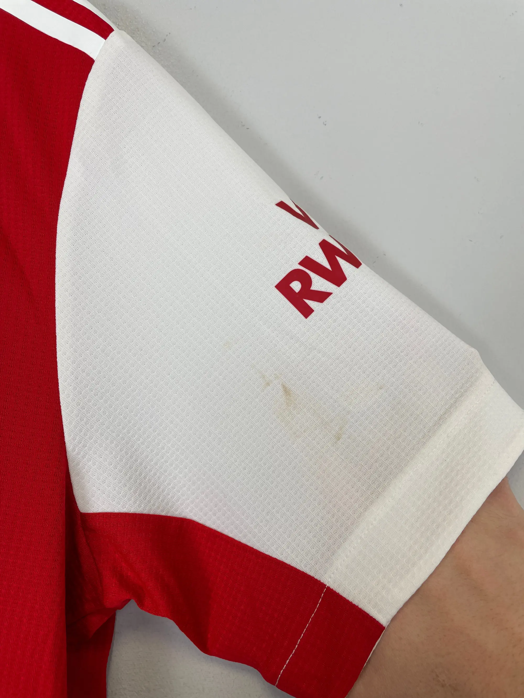 CULT KITS - 2014/15 LYON HOME SHIRT (XL) ADIDAS