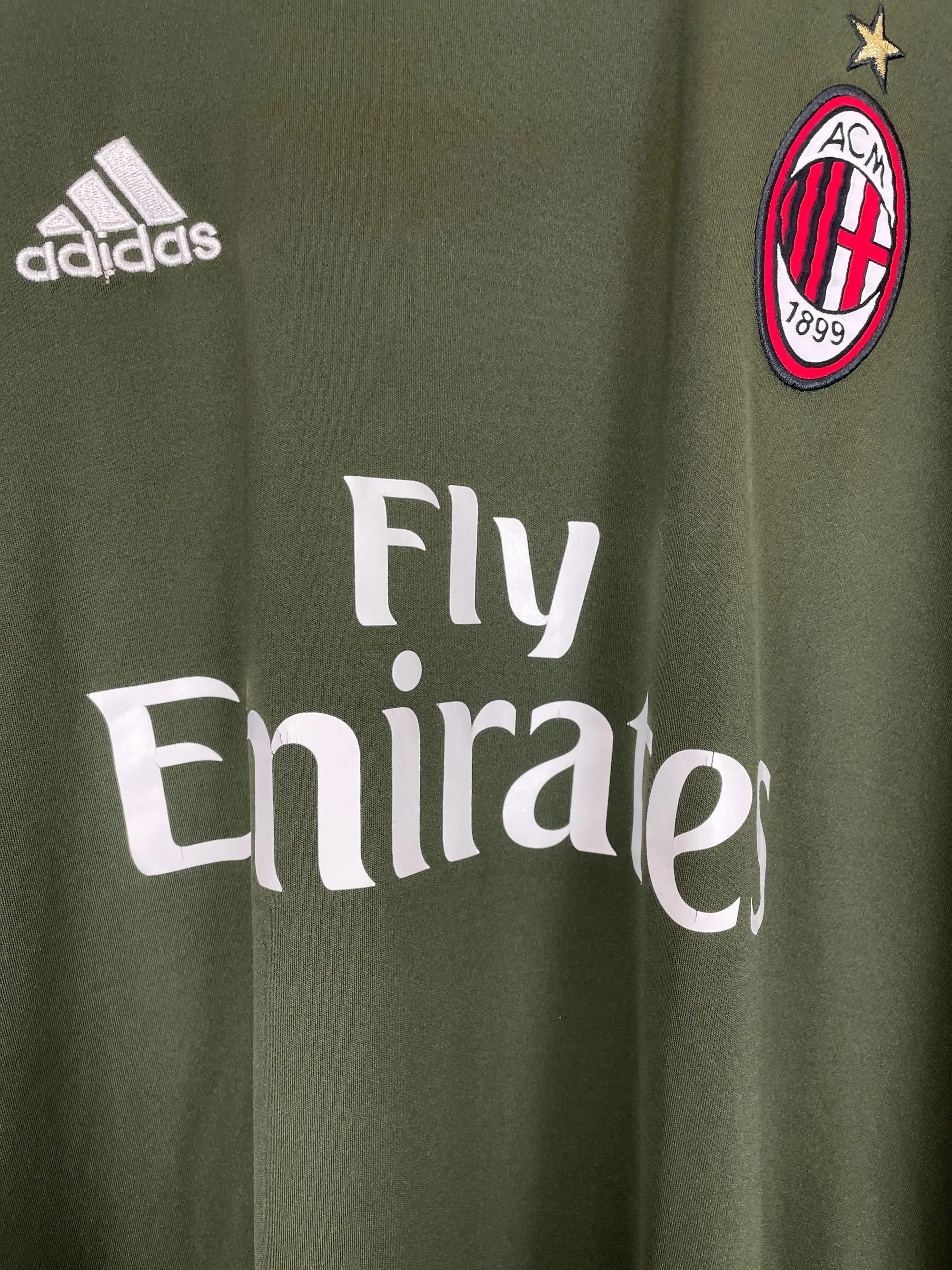 CULT KITS - 2014/15 LYON HOME SHIRT (XL) ADIDAS