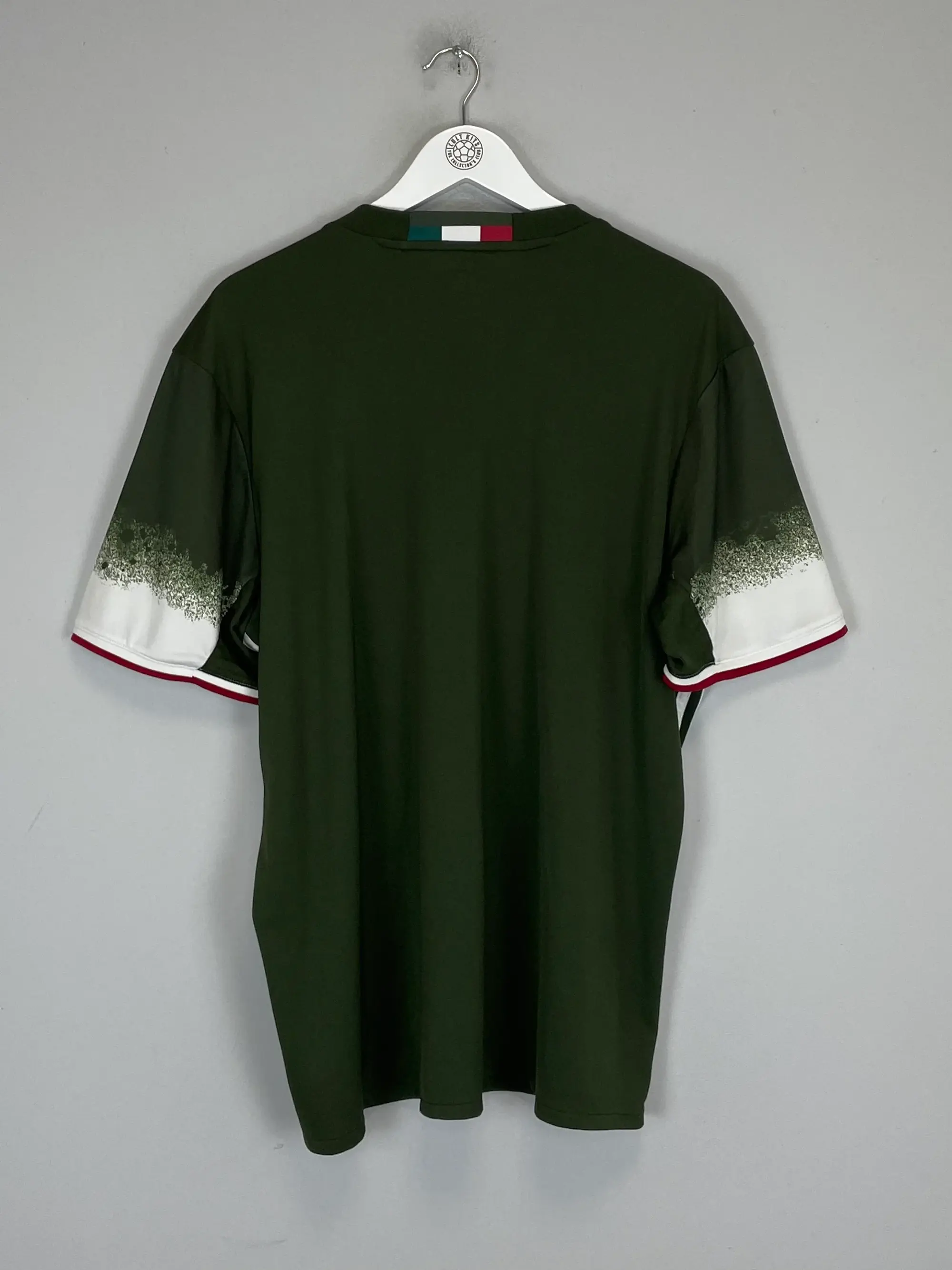 CULT KITS - 2014/15 LYON HOME SHIRT (XL) ADIDAS