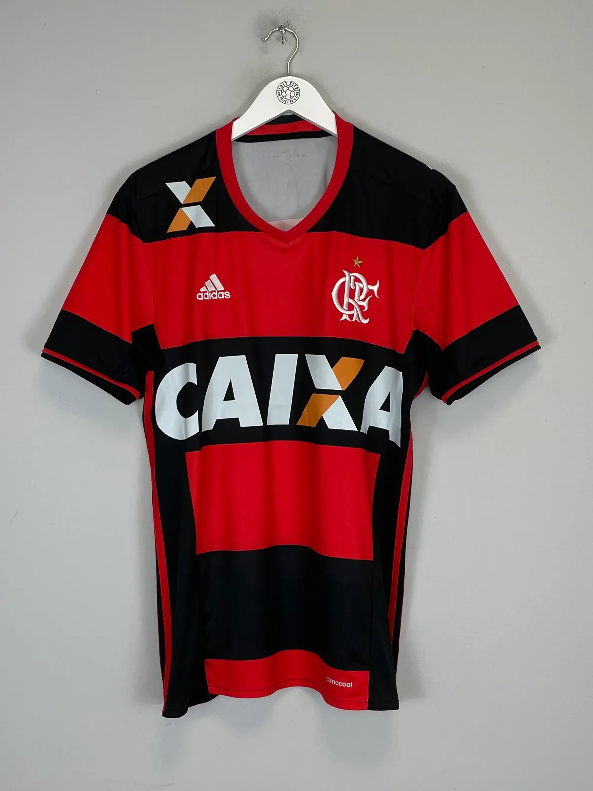 CULT KITS - 2014/15 LYON HOME SHIRT (XL) ADIDAS
